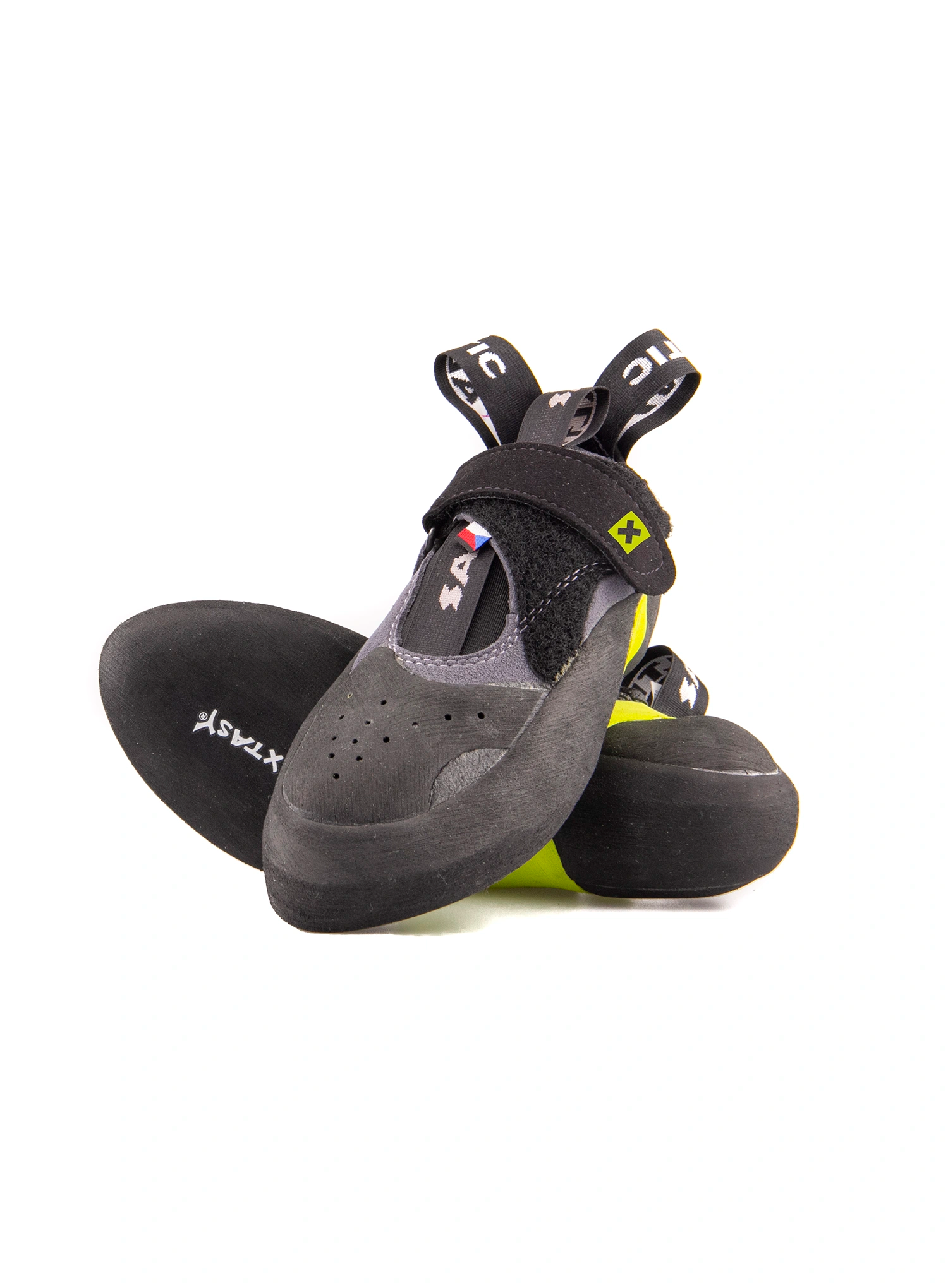 Kletterschuhe mit Klettverschluss Saltic Toxic - black
