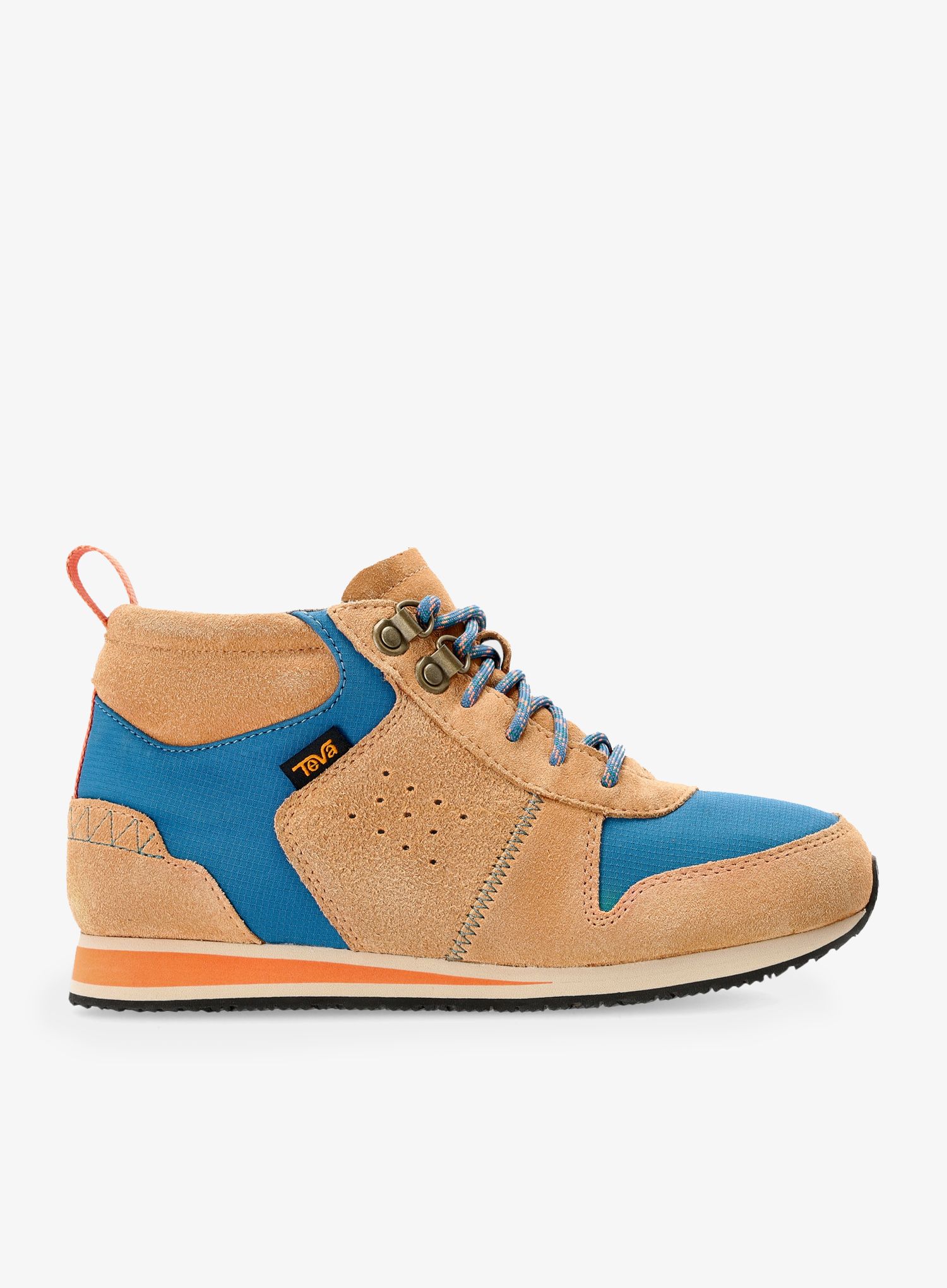 Schuhe Damen Teva Highside 84 Mid - tan/blue
