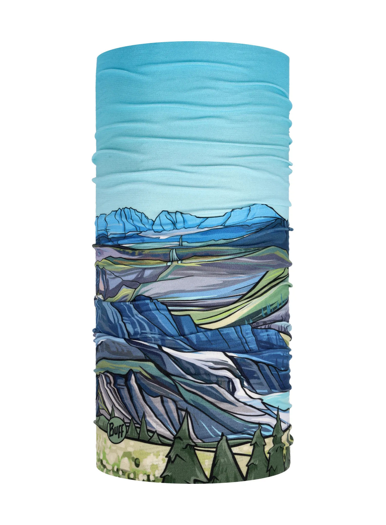Multifunktionstuch Buff Coolnet UV National Parks - glacier