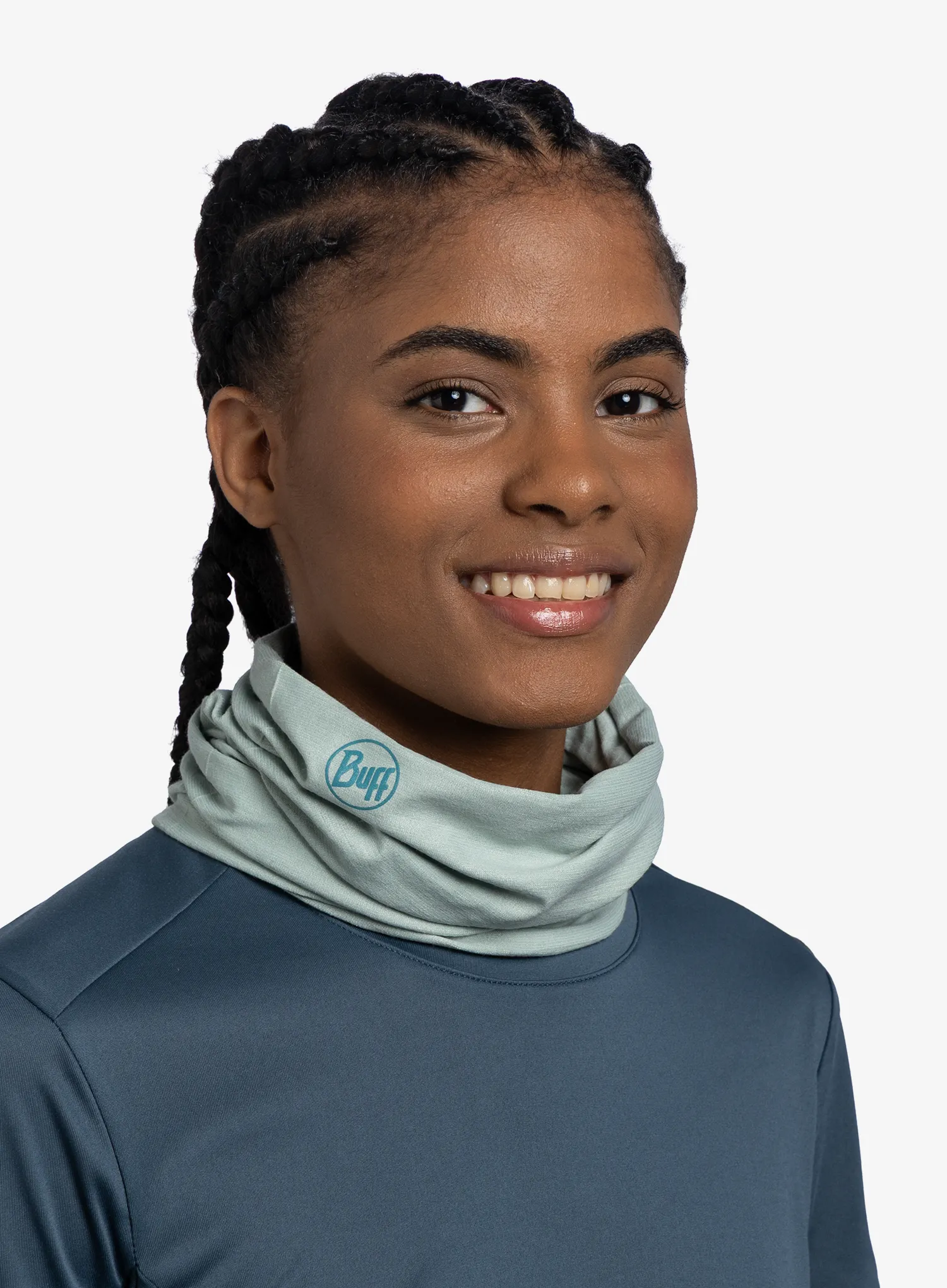 Multifunktionstuch Buff Coolnet UV - solid seagrove green 