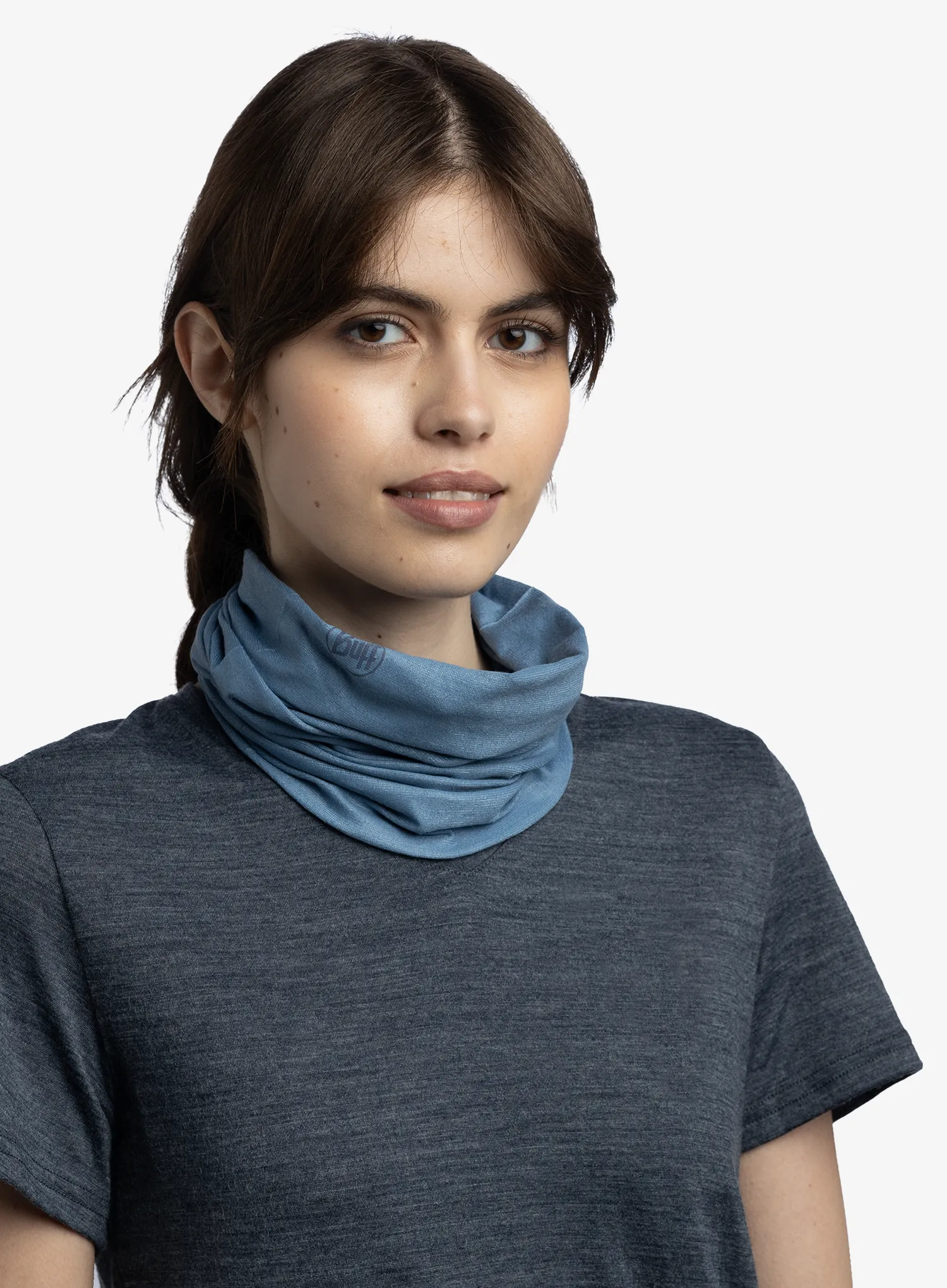 Multifunktionstuch Buff Coolnet UV - solid slate