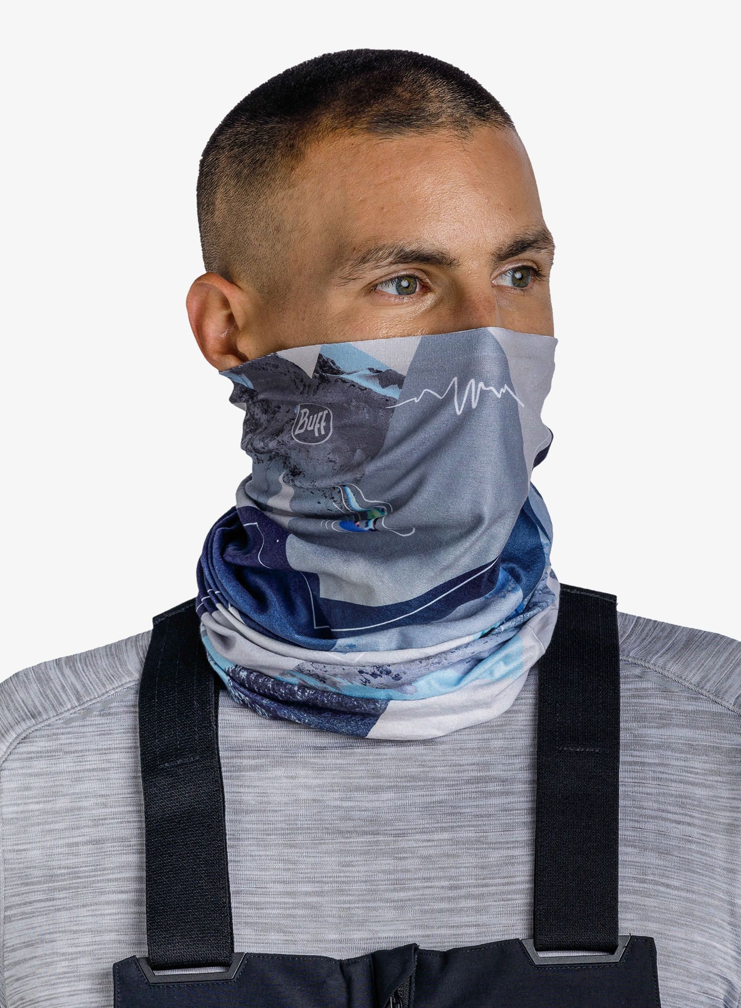 Multifunktionstuch Buff Thermonet - synth blue