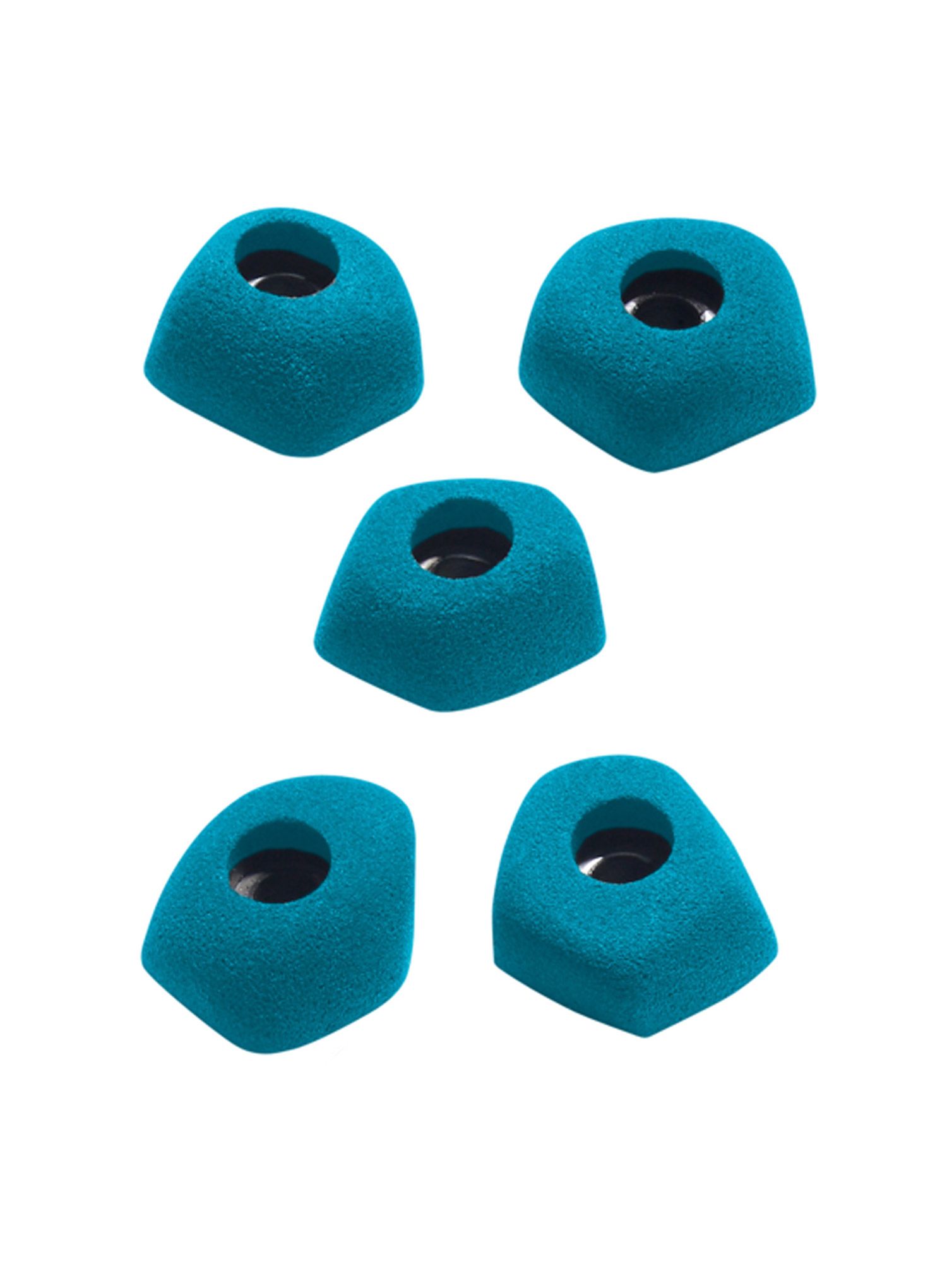 Klettergriffe Ocun Footholds Set 1 Bolt-on - blue