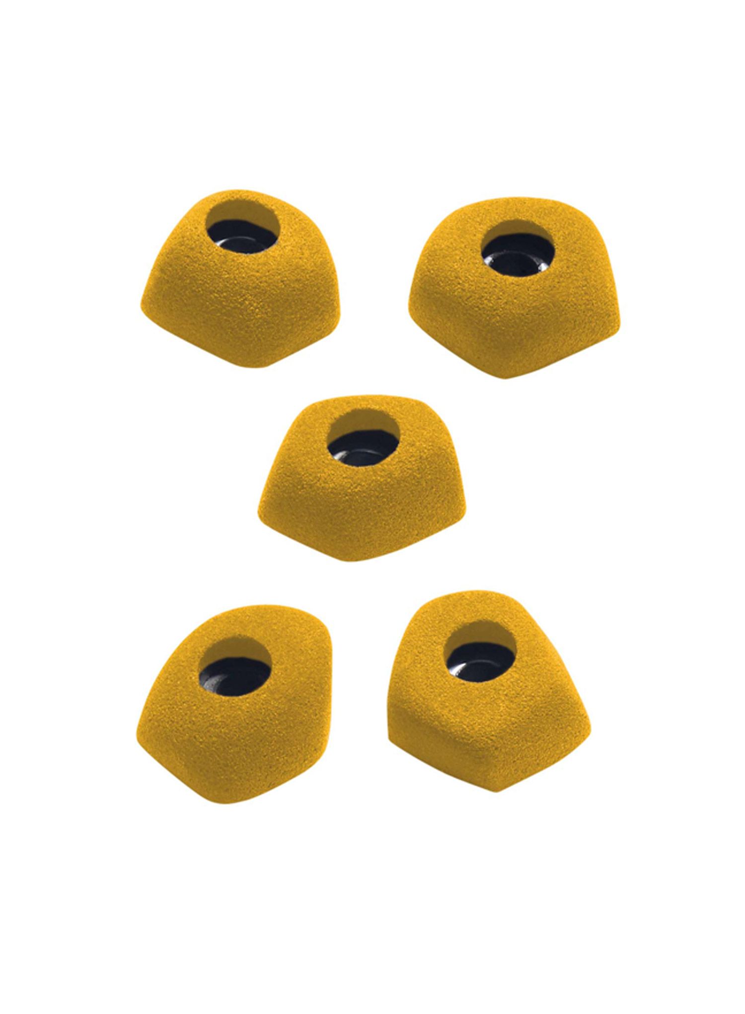 Klettergriffe Ocun Footholds Set 1 Bolt-on - yellow