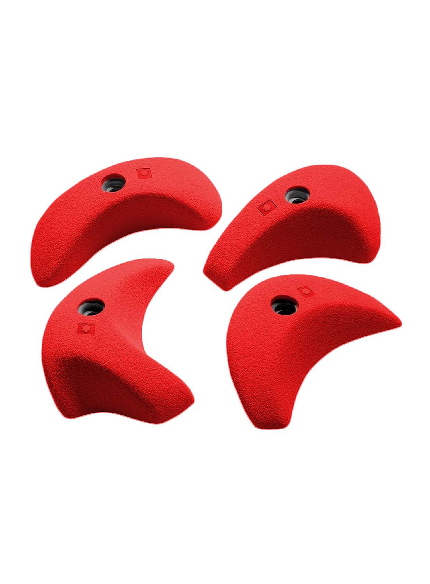 Klettergriffe Ocun Holds Set 1 Pinches - red