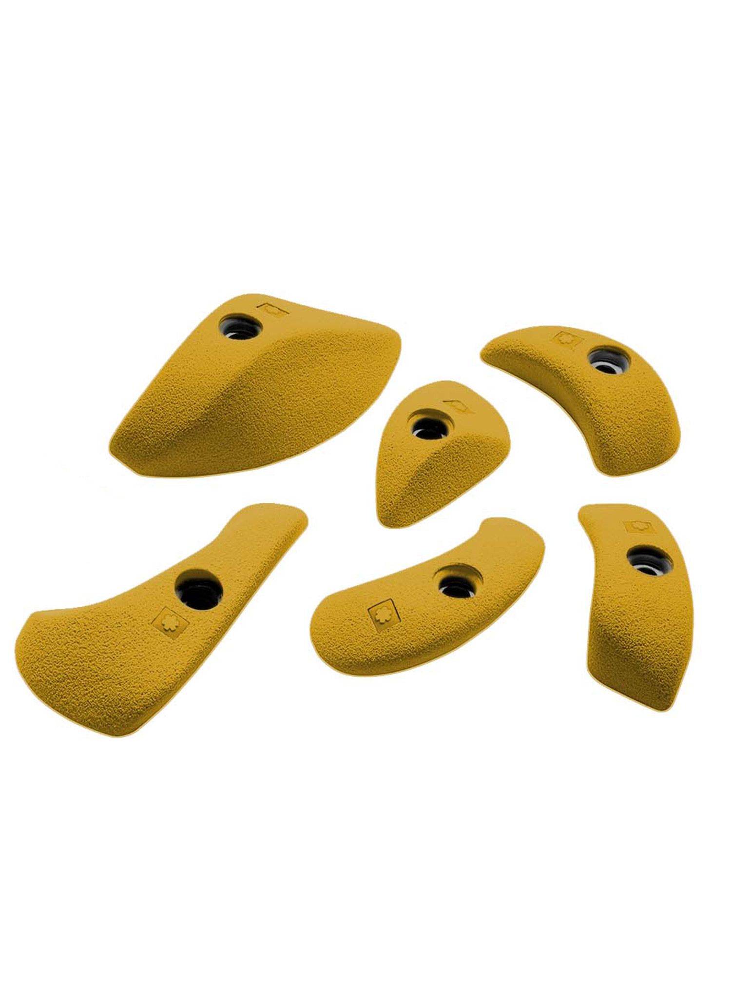 Klettergriffe Ocun Holds Set 1 Pinches - yellow/yellow