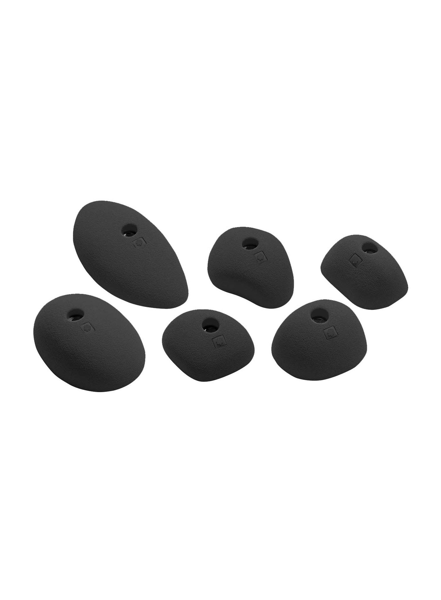 Klettergriffe Ocun Holds Set 2 Slopers - black
