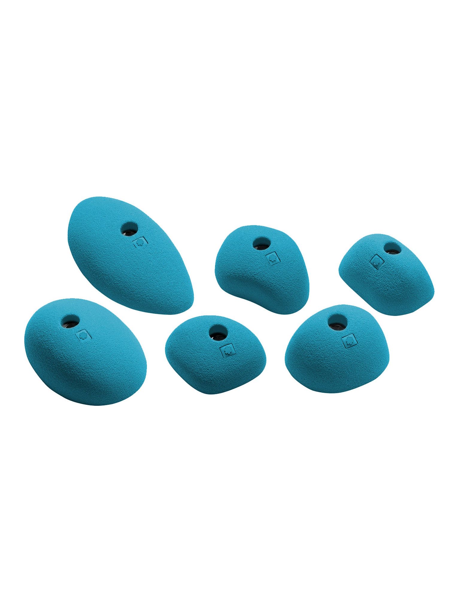 Klettergriffe Ocun Holds Set 2 Slopers - blue