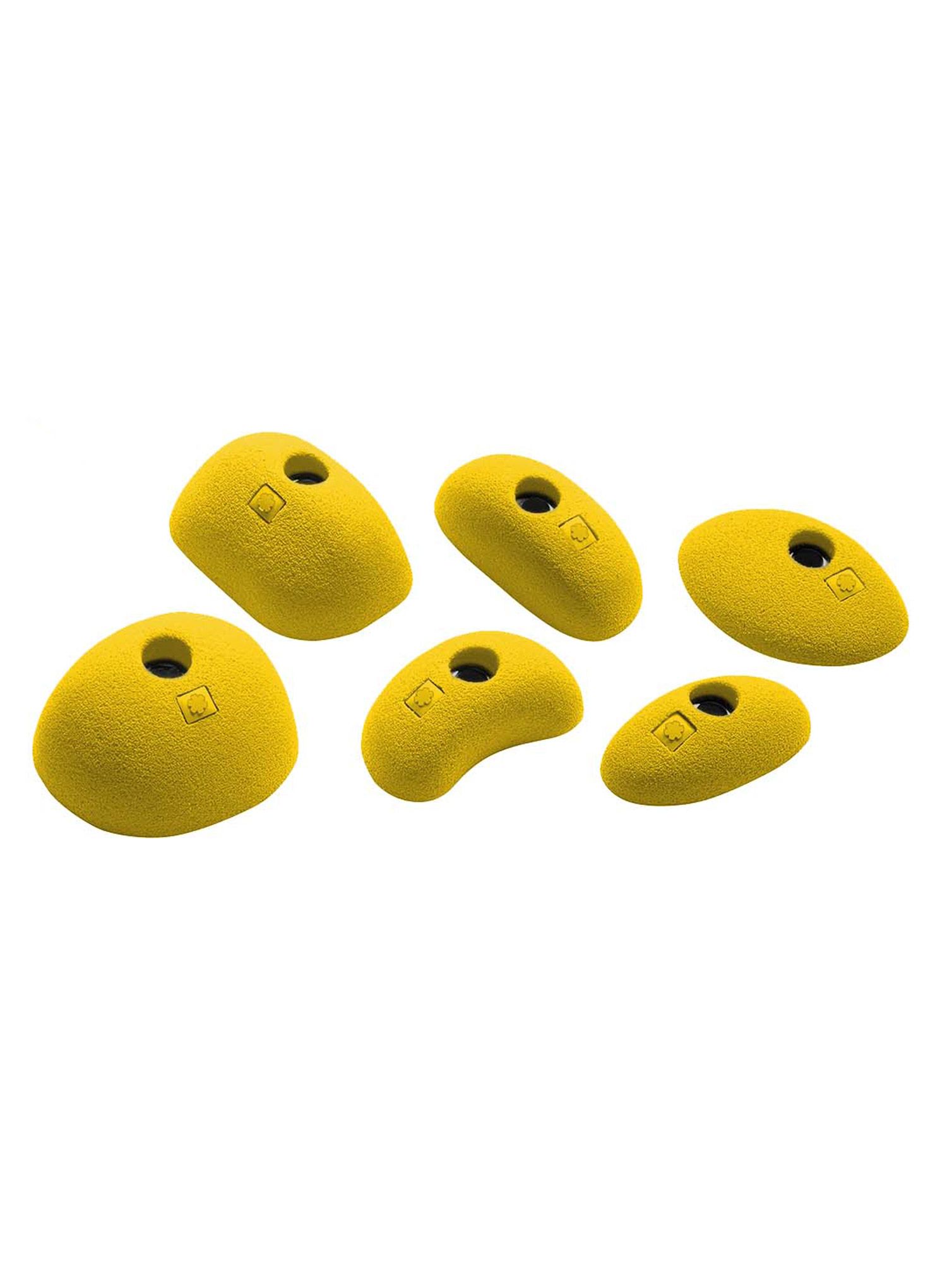 Klettergriffe Ocun Holds Set 2 Slopers - yellow/yellow
