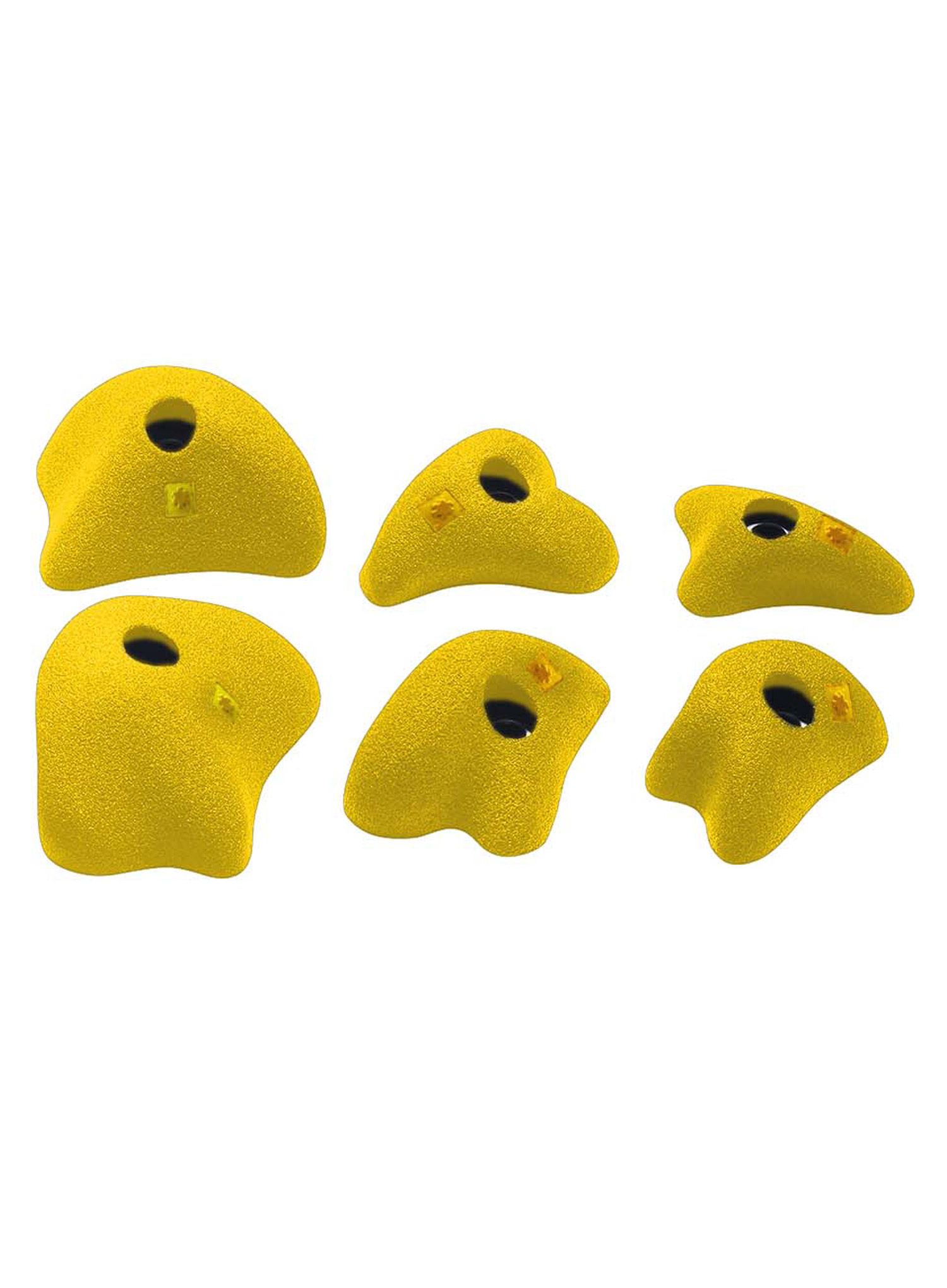 Klettergriffe Ocun Holds Set 3 Modulars - yellow/yellow