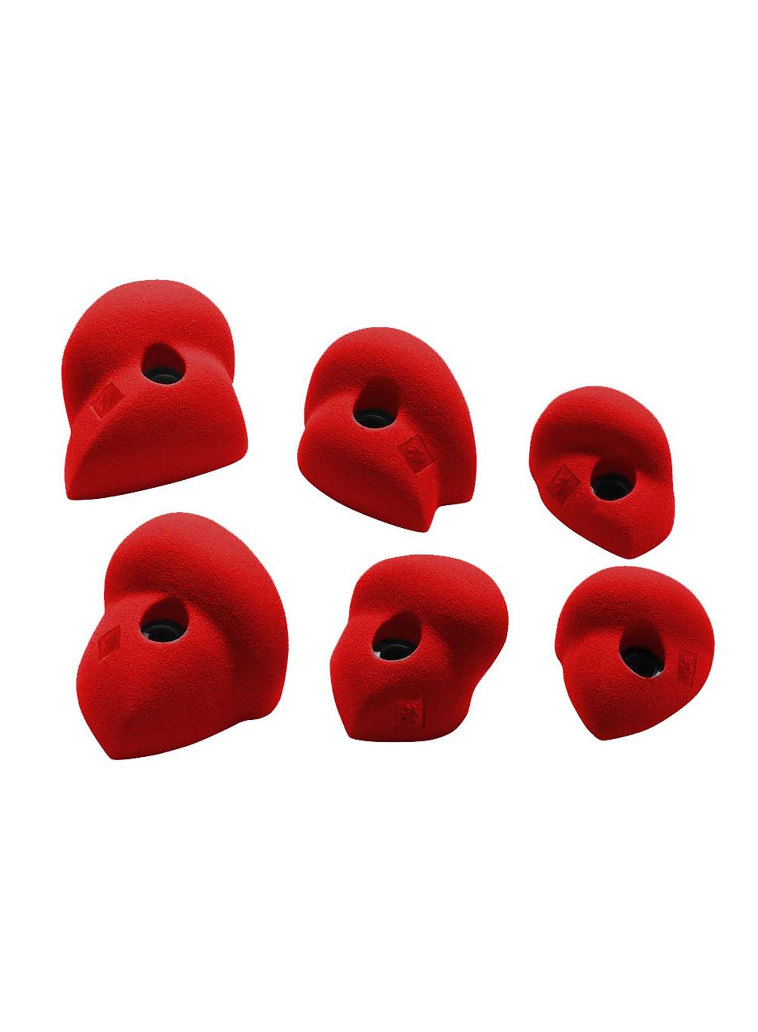 Klettergriffe Ocun Holds Set 5 Jugs  - red