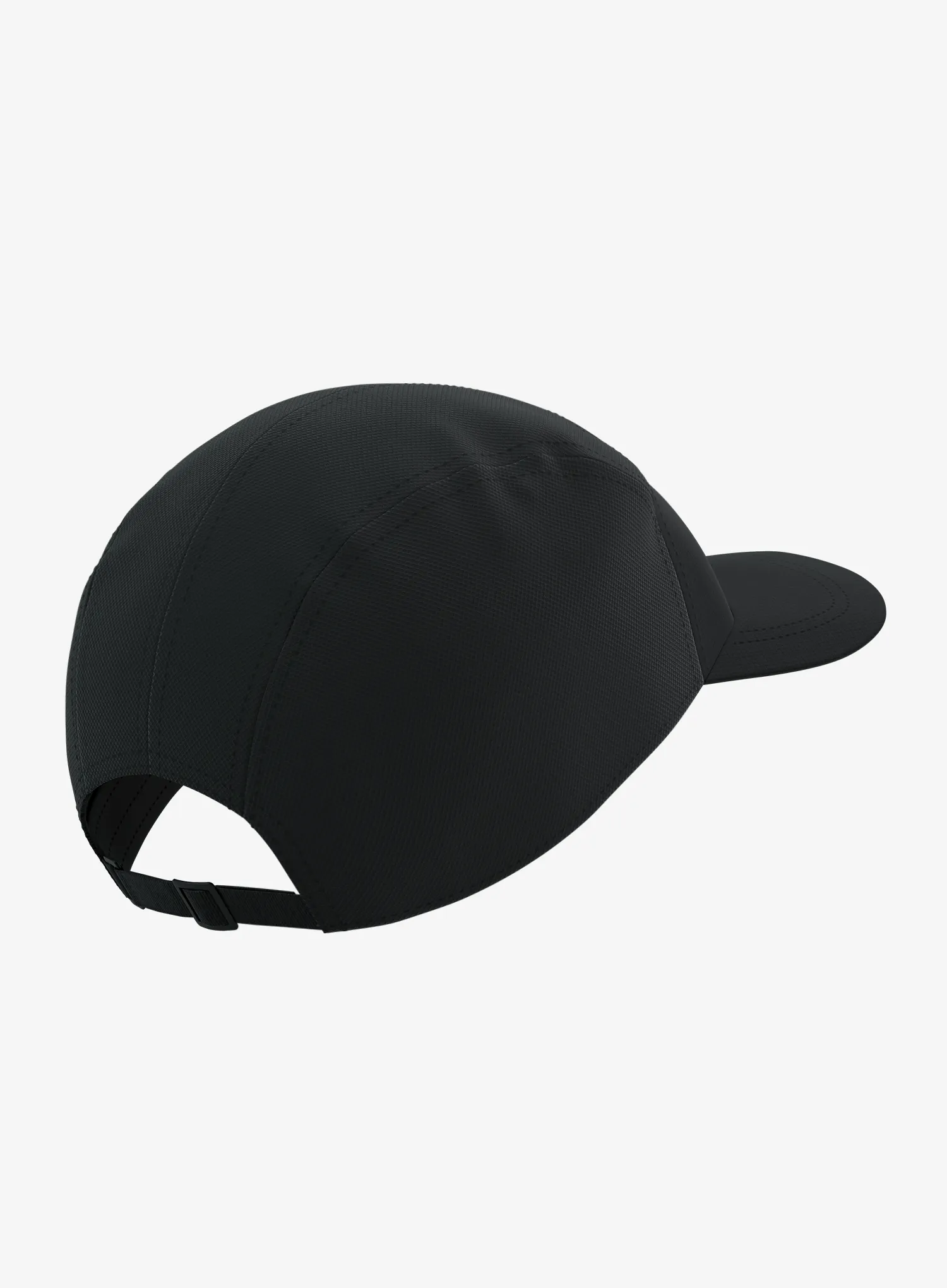 Laufmütze Compressport 5 Panel Cap - black
