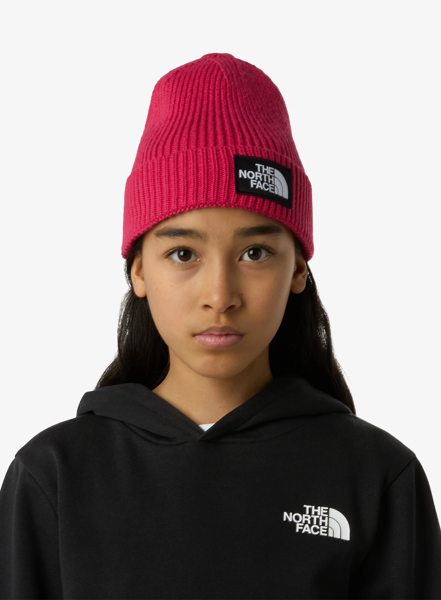 Mütze Kinder The North Face Logo Box Cuffed Beanie - lali guran
