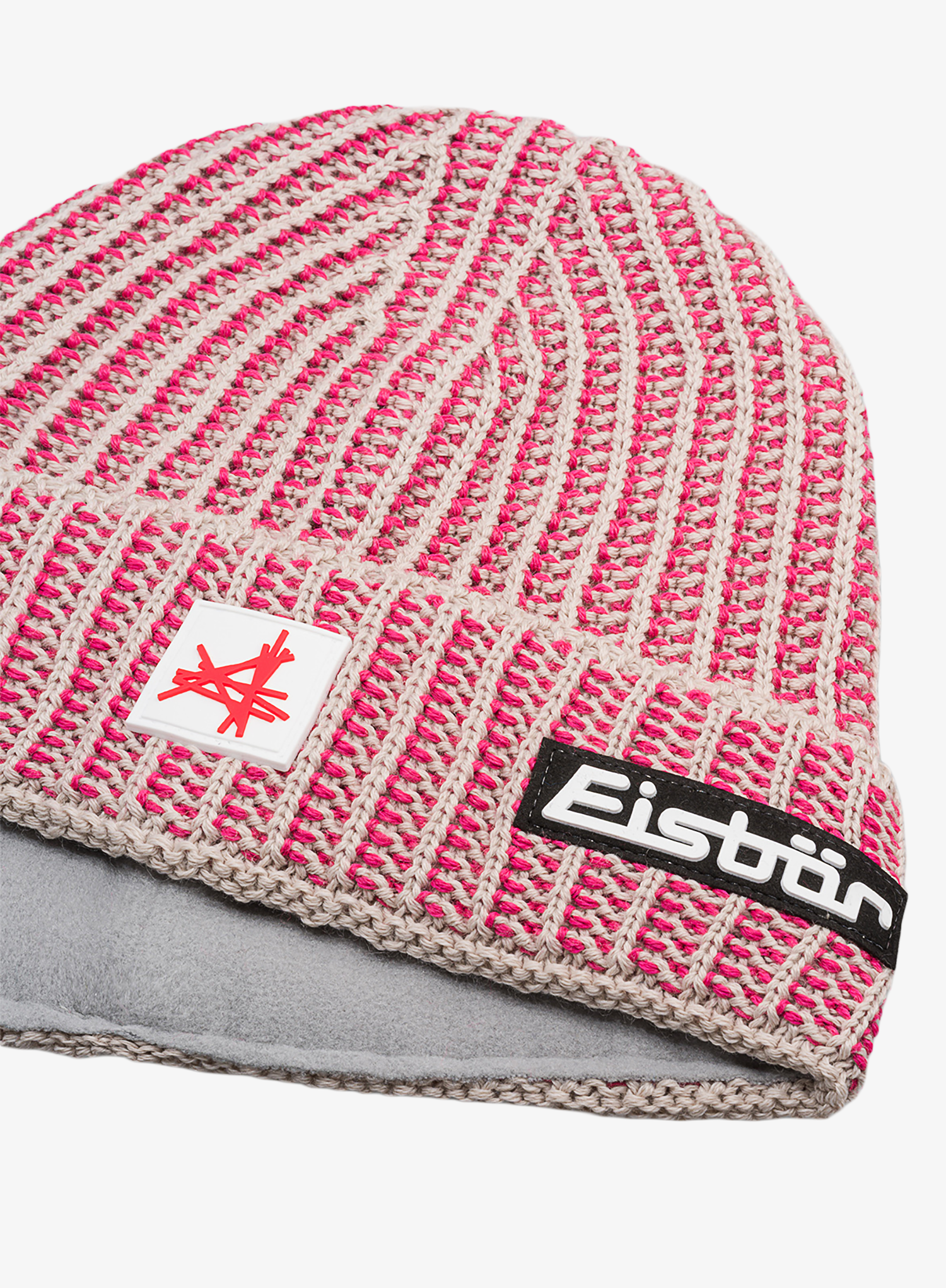 Mütze Eisbar Sorrak MU SA - brushed silver/pitti pink