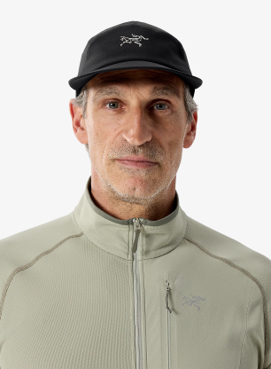 Cap Arcteryx Gamma 5 Panel Cap - black/arctic silk