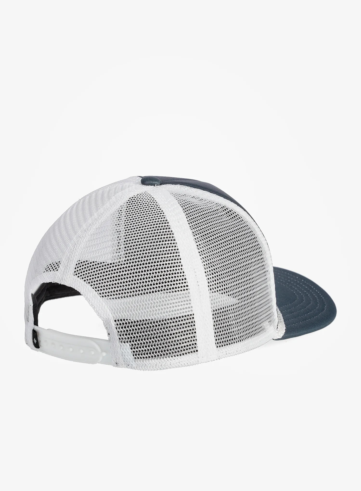 Cap Black Diamond Flat Bill Trucker Hat - charcoal/white