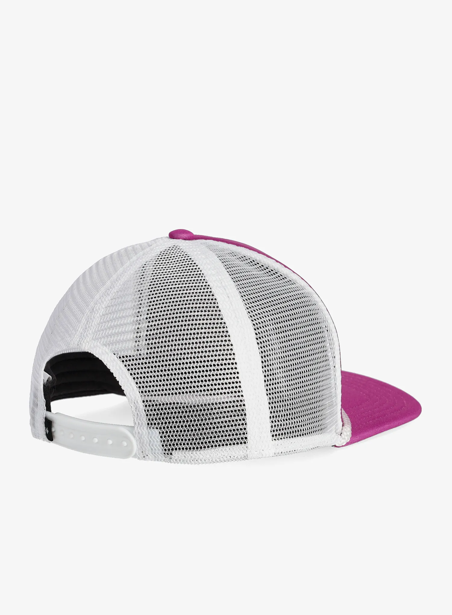 Cap Black Diamond Flat Bill Trucker Hat - piton purple/white