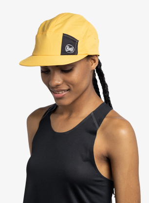 Cap Buff 5 Panel Go Cap - logo yellow