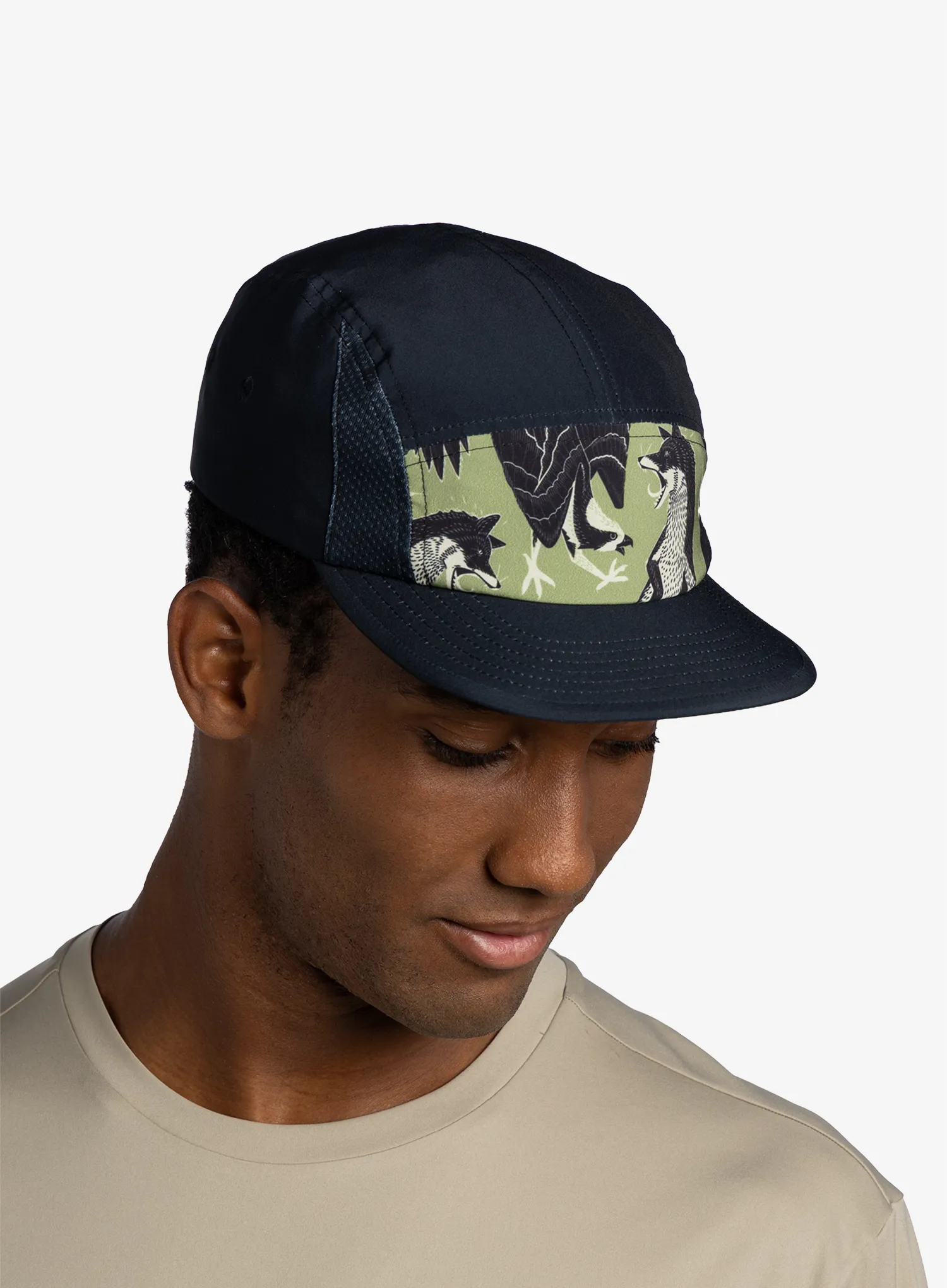 Cap Buff 5 Panel go Cap - rub chomp black