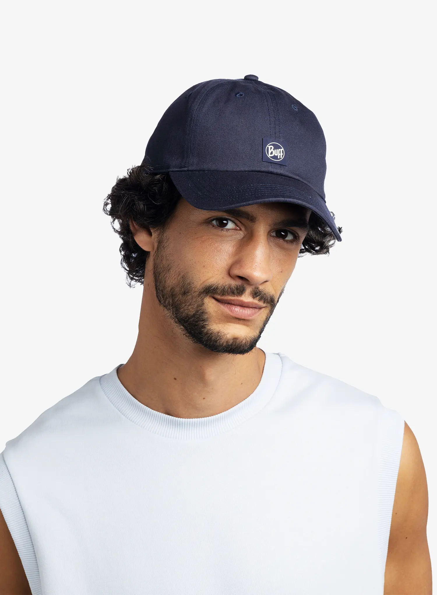 Cap Buff Baseball Cap - solid zire navy