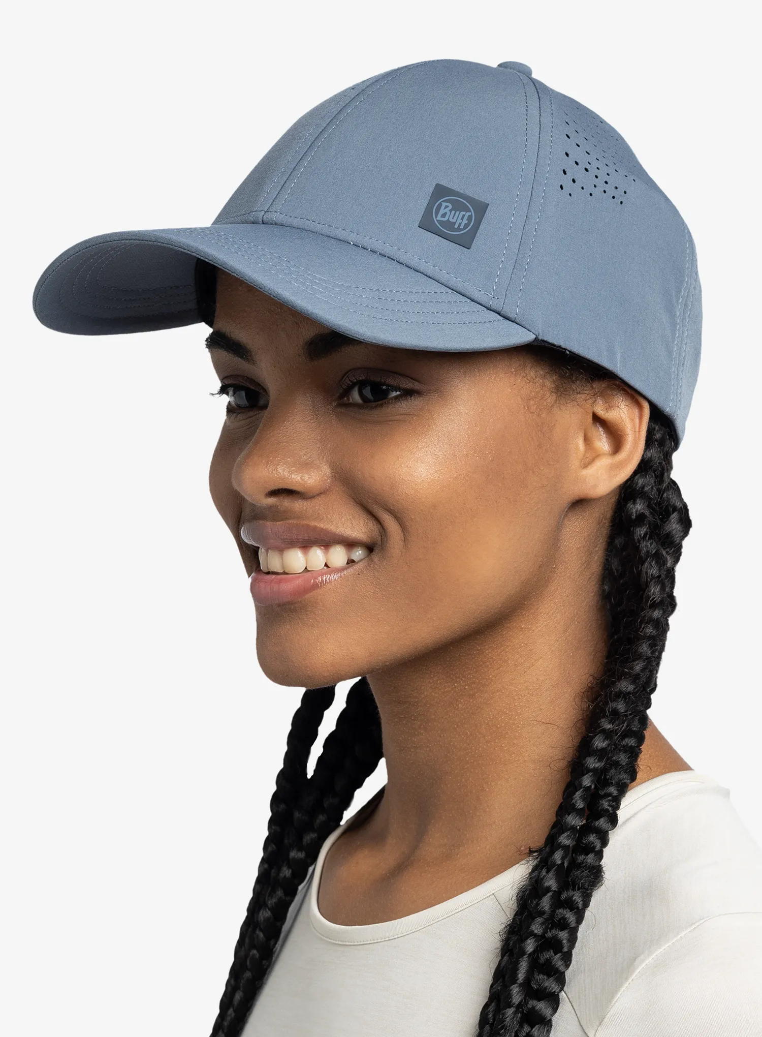 Cap Buff Summit Cap - solid stone blue