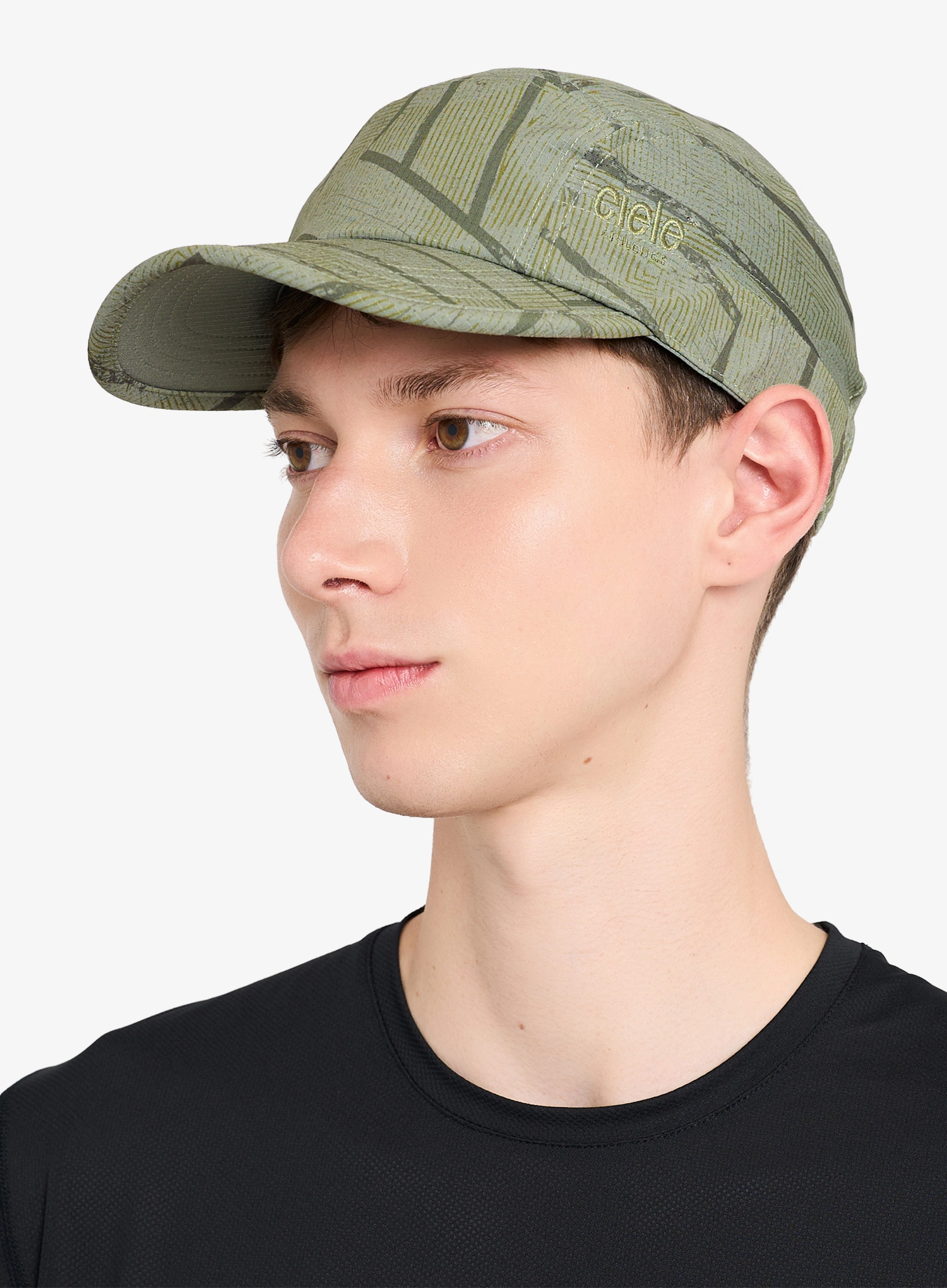 Cap Ciele Go Cap SC Field All Over Print Boardwalk - toad