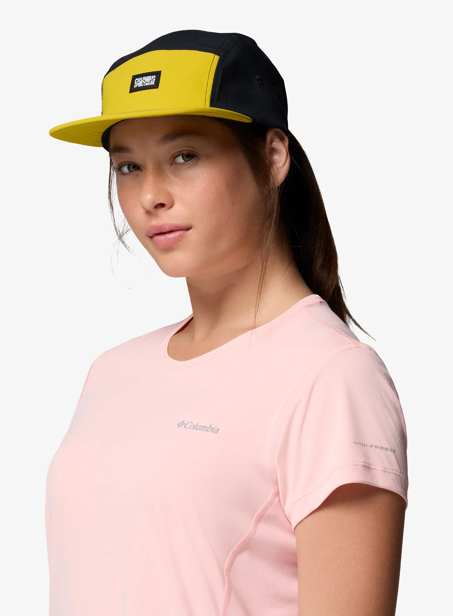 Cap Columbia Creek Side 5 Panel Hat - ant moss/black/wavy columbia