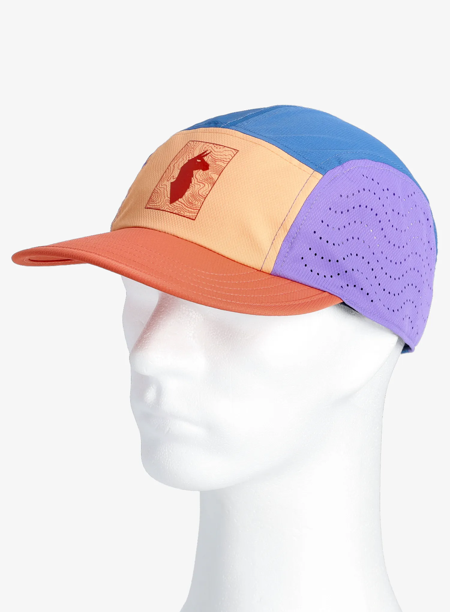 Cap Cotopaxi Tech Plus 5-Panel Hat - cantaloupe/grapefruit