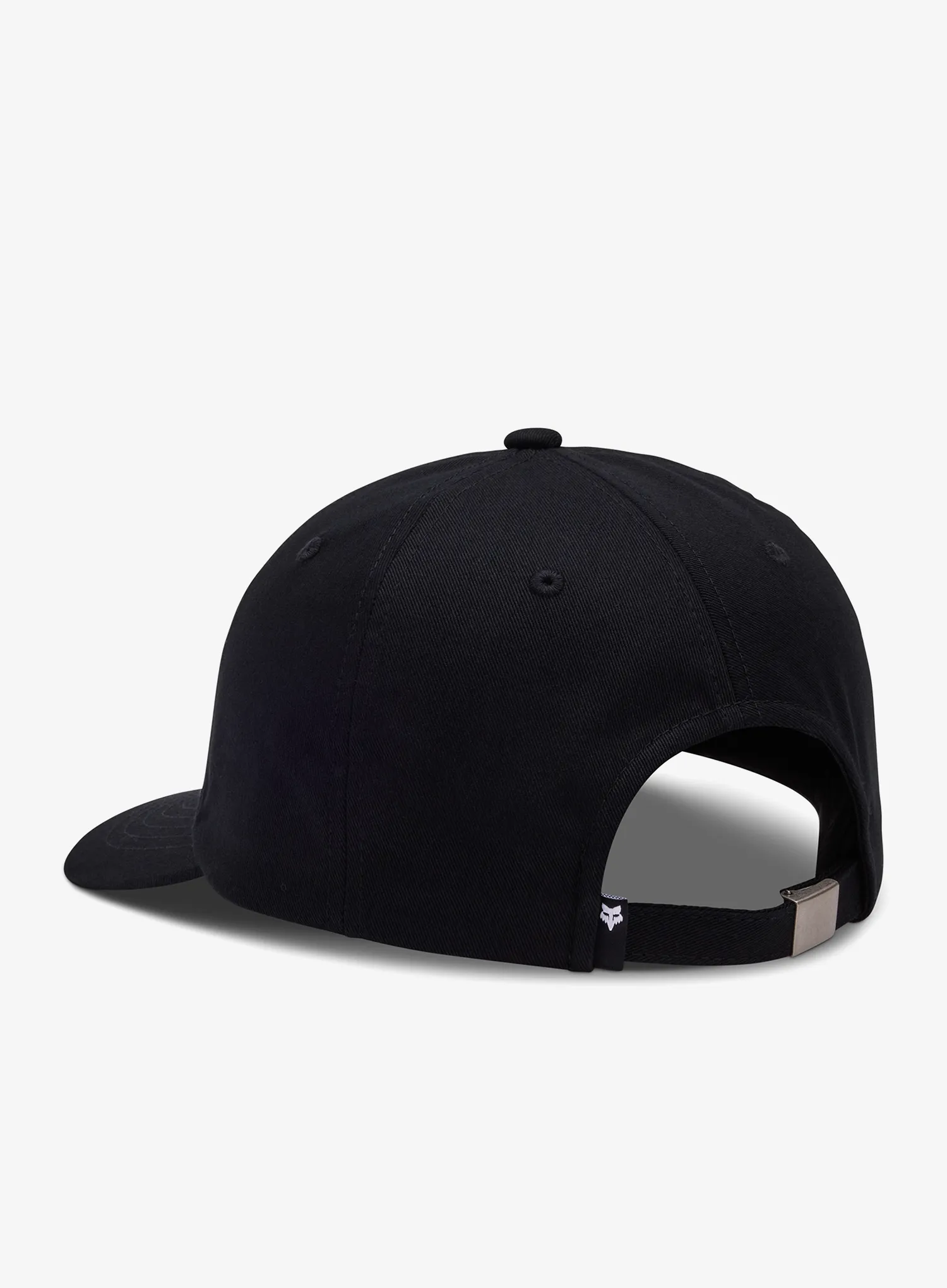 Cap Fox Wordmark Adjustable Hat - black/white