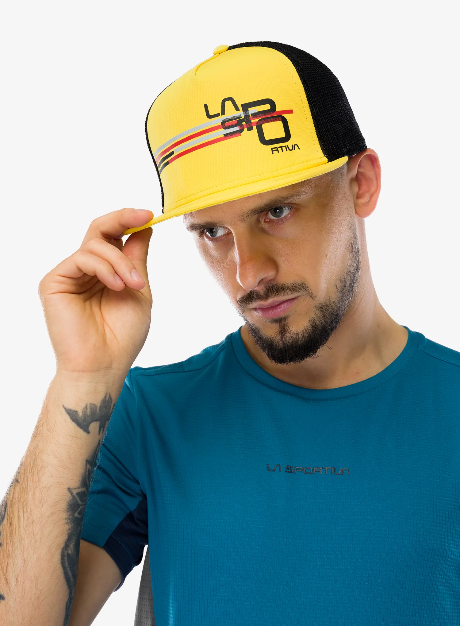 Cap La Sportiva Stripe Cube Hat - yellow/black