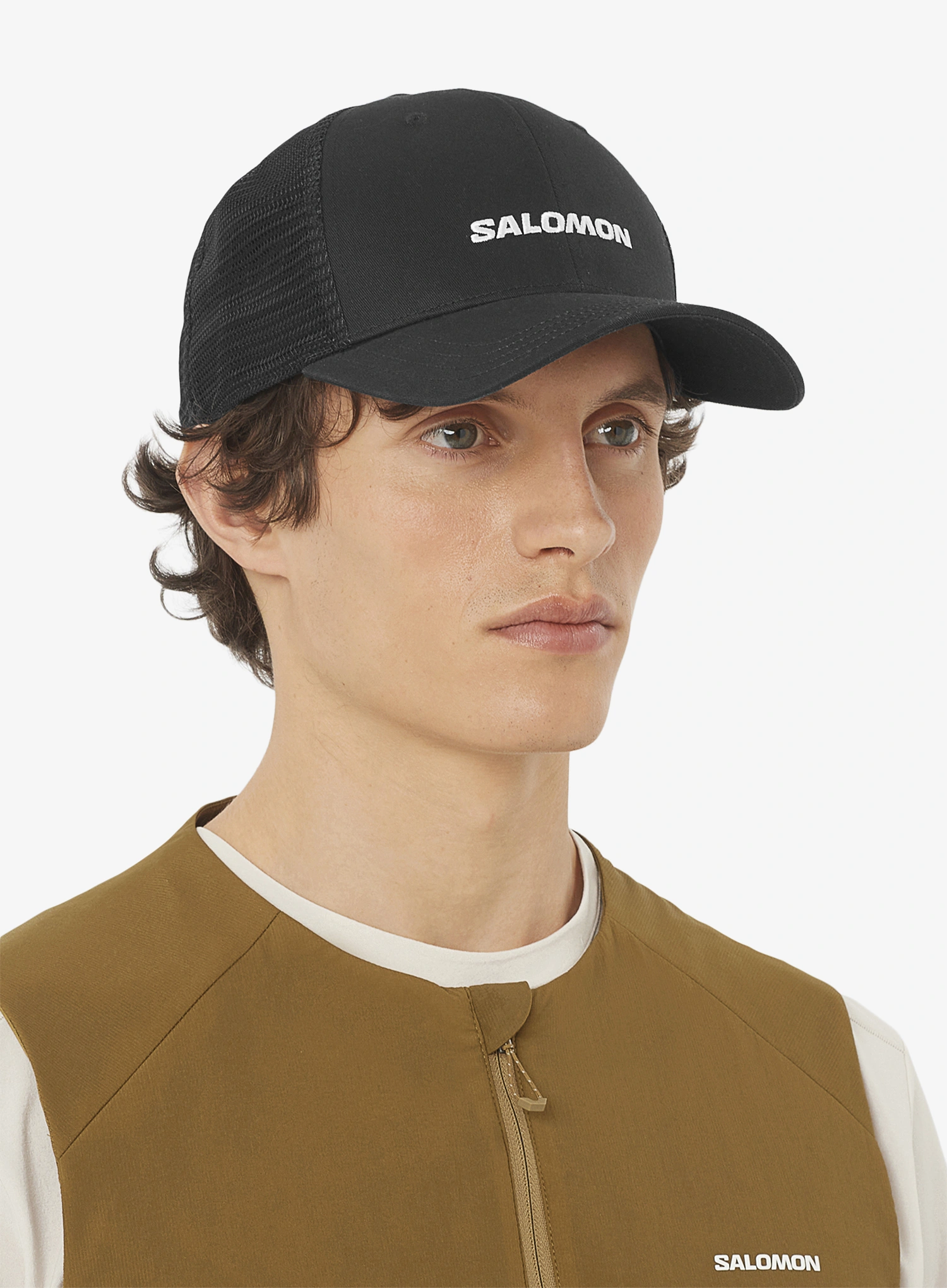 Cap Salomon Logo Trucker Cap - deep black