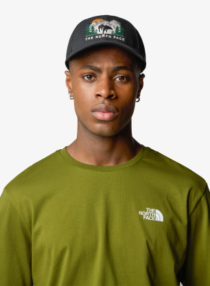 Cap The North Face Embroidered Mudder Trucker - tnf black/tnf black