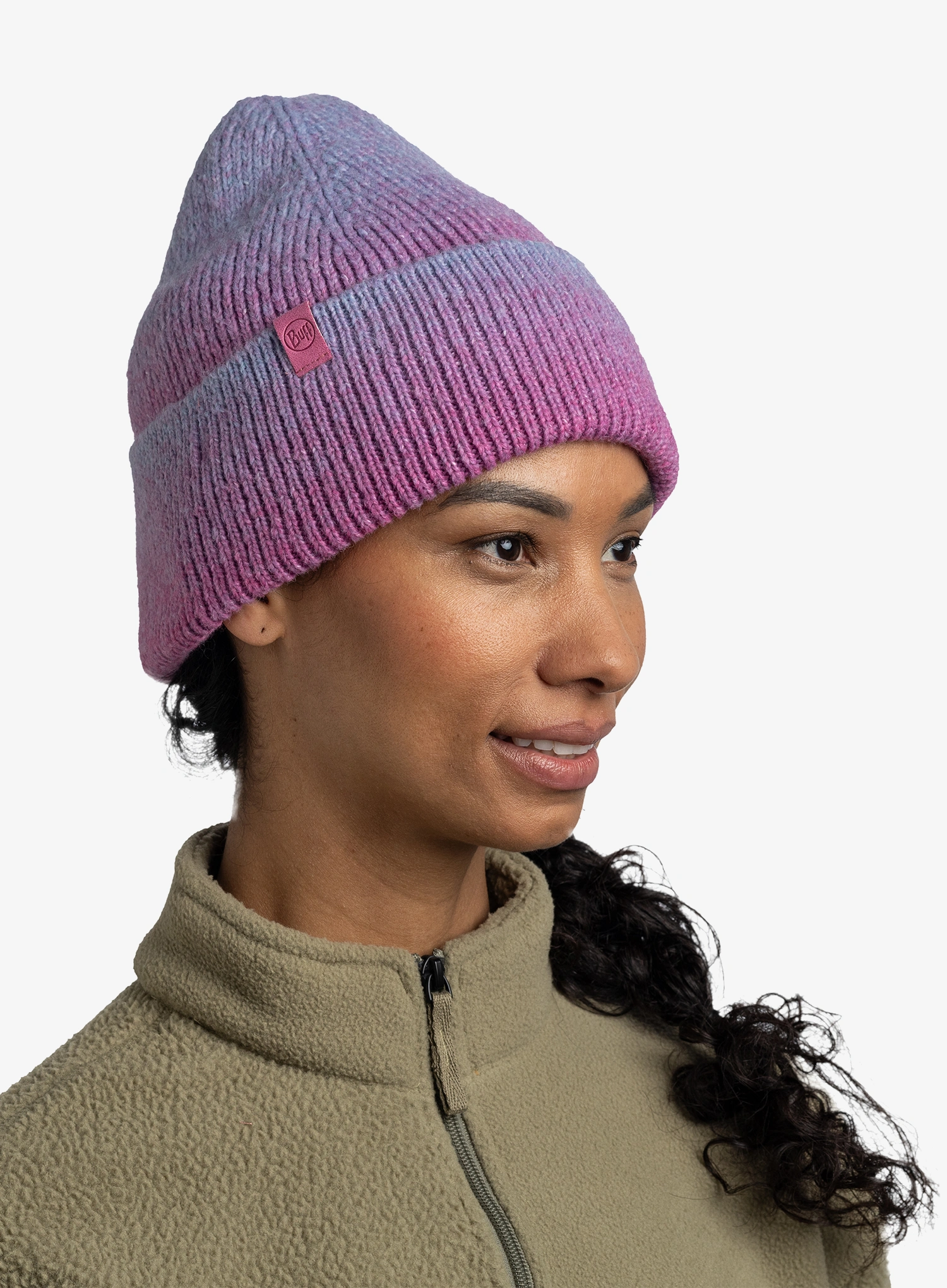 Wintermütze Buff Knitted Beanie Marin - orchid