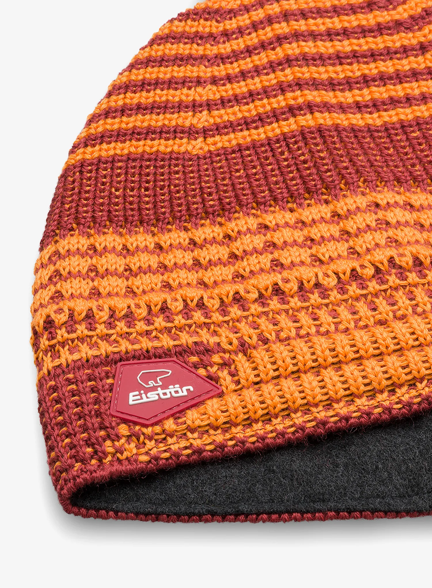 Wintermütze Eisbar Nona MU - crimson sky/flame orange