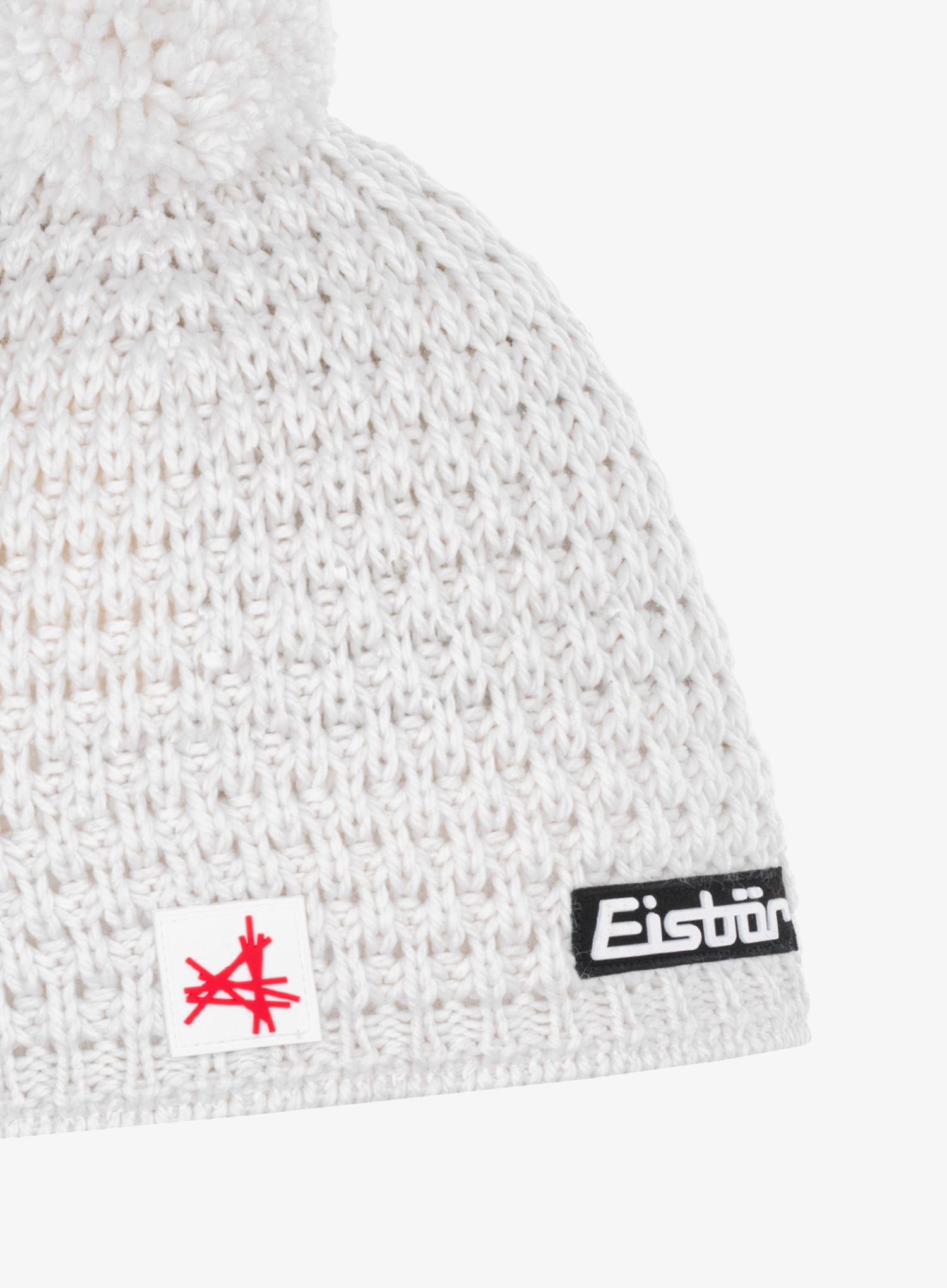 Wintermütze Eisbar Trail Pompon MU SA - white