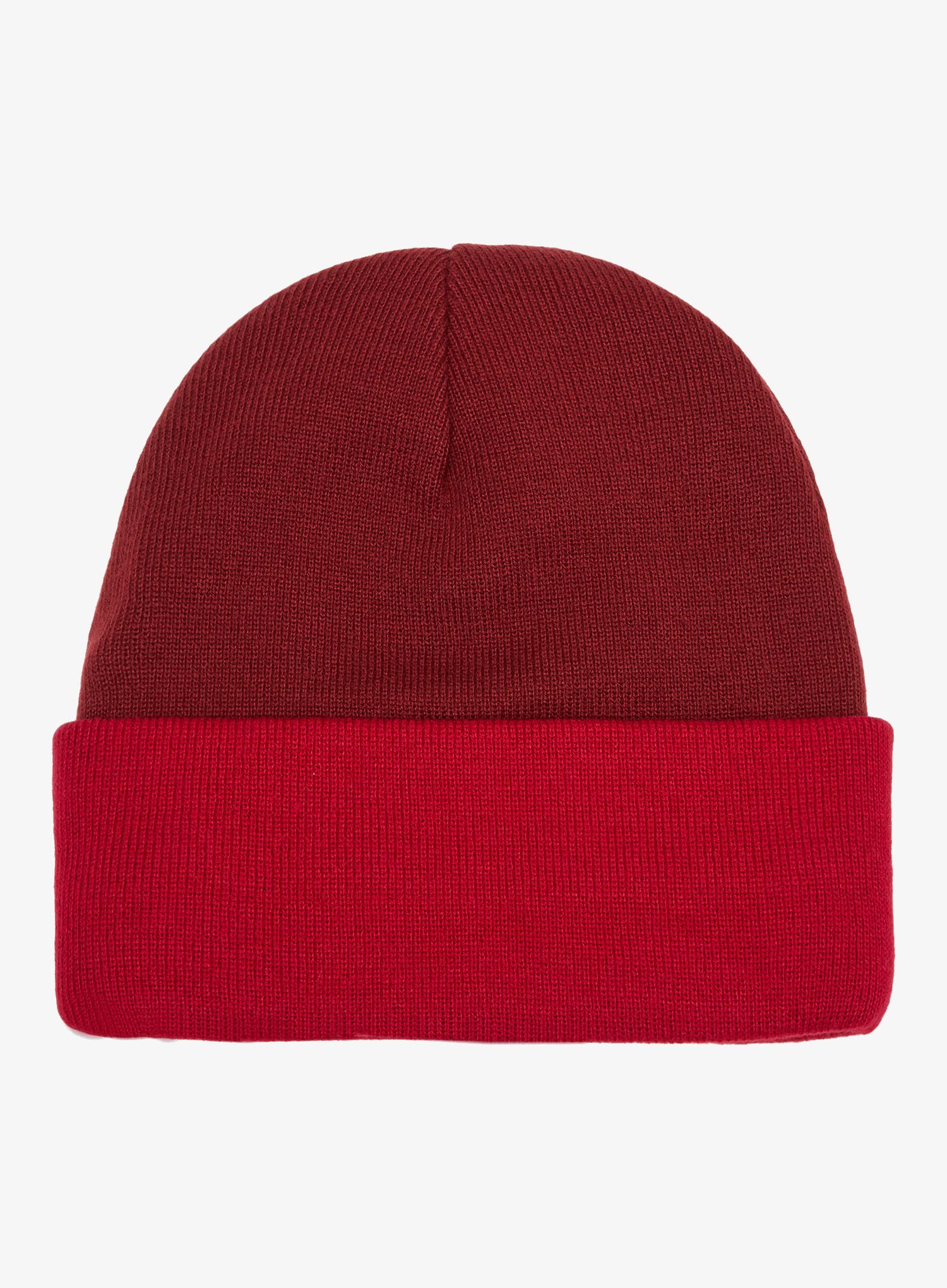 Wintermütze Oakley Tc Stretch Logo Beanie - red line/iron red