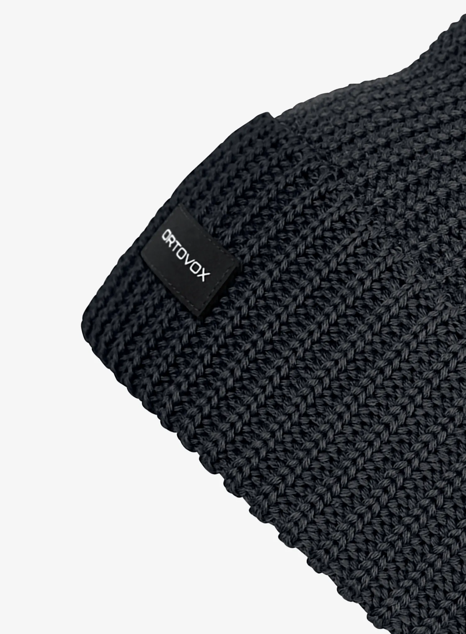 Wintermütze Ortovox Cozy Rib Beanie - black raven
