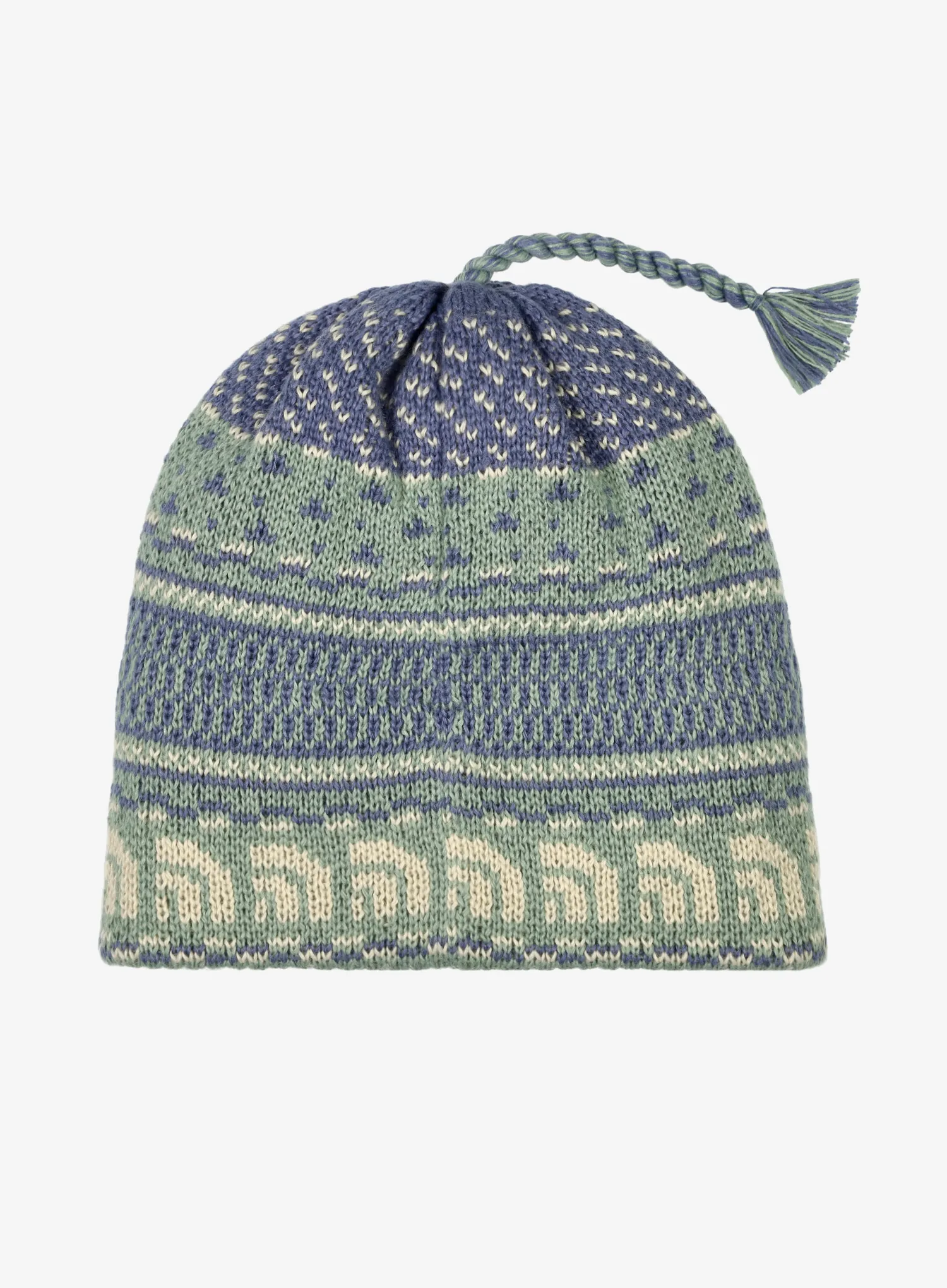 Wintermütze The North Face Cabin Ski Tuke - slate moss jacquard/tassel