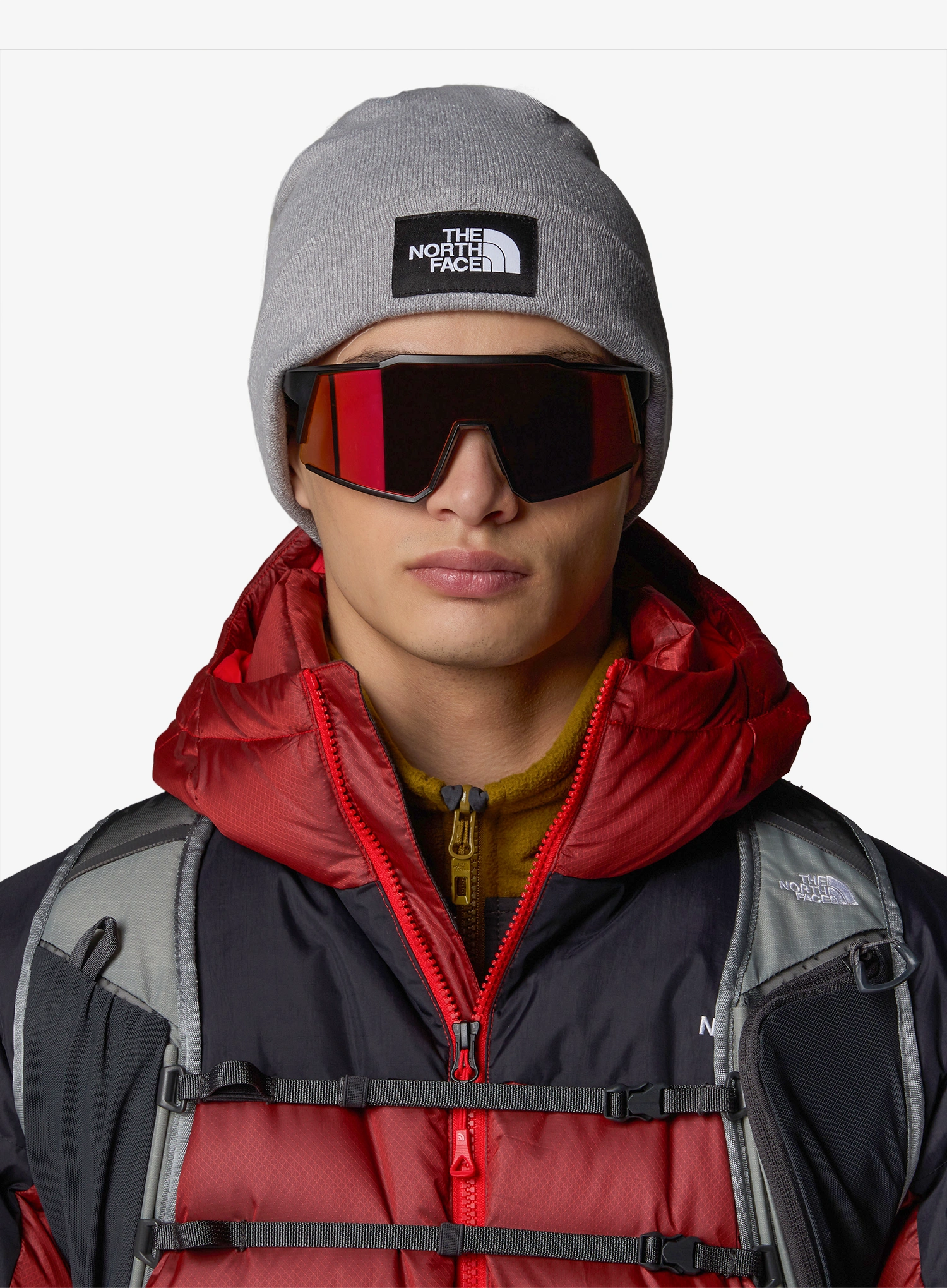 Wintermütze The North Face Dock Worker Recycled Beanie - tnf light grey heather