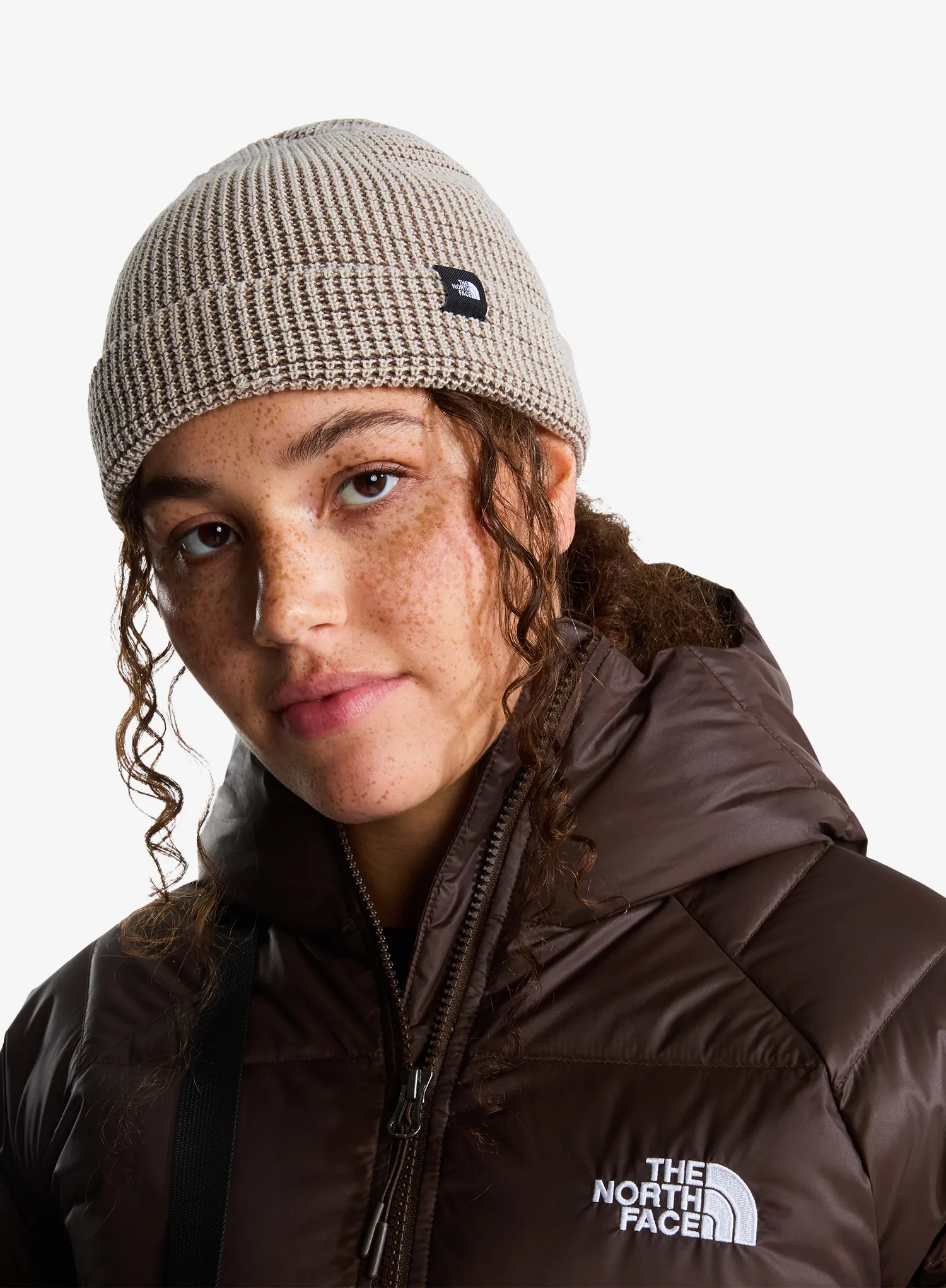 Wintermütze The North Face Fisherman Beanie Multi - timeless taupe multi