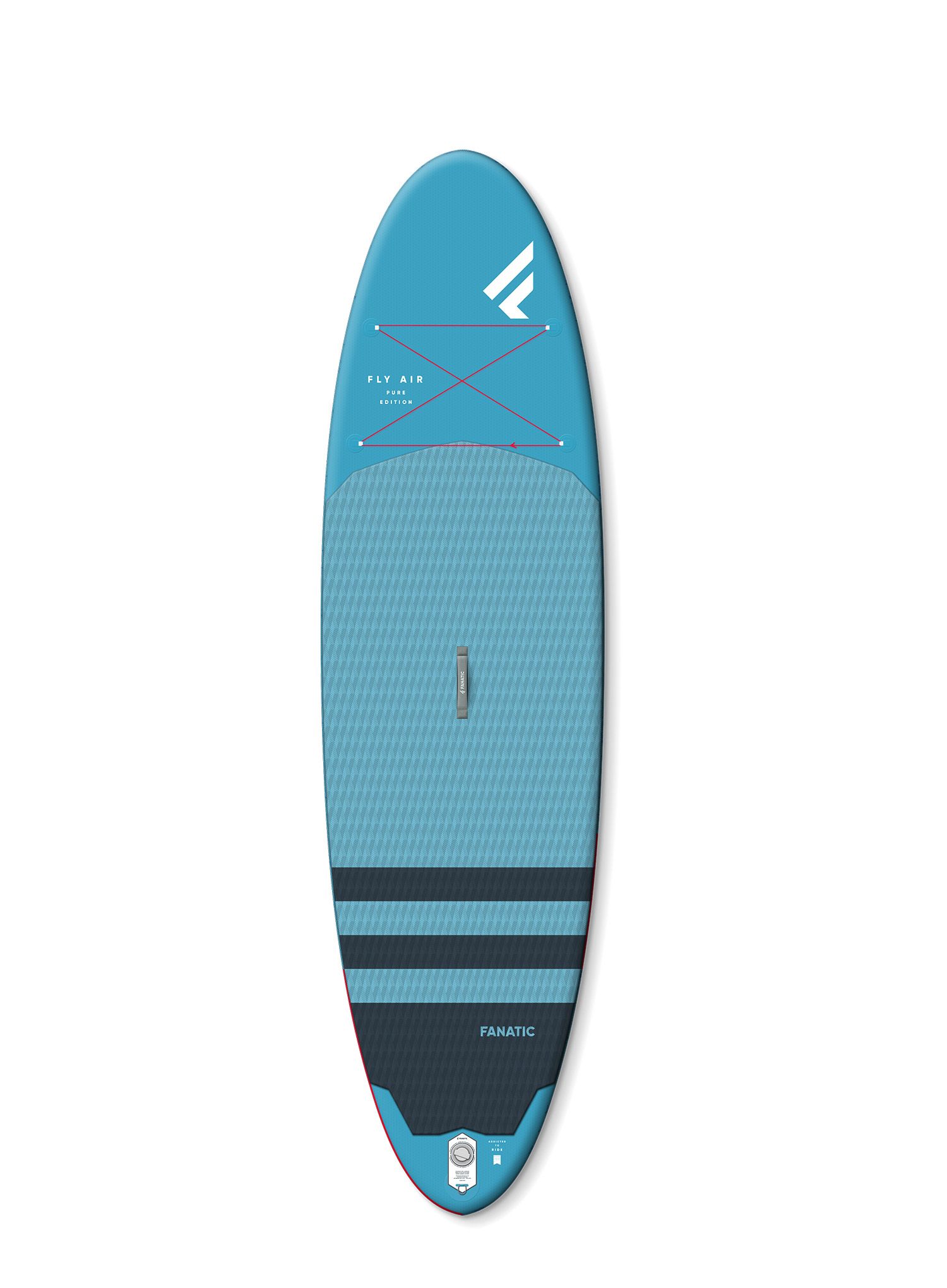 SUP Fanatic Fly Air Pure 9'8 - blue