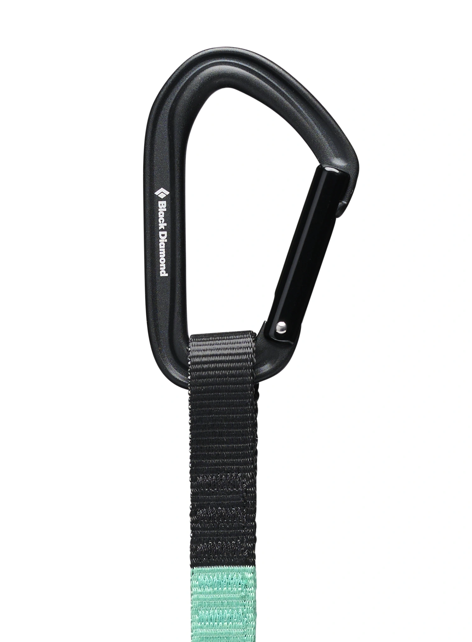 Express-Set Black Diamond HotForge Hybrid Quickdraw 12 cm - clean green