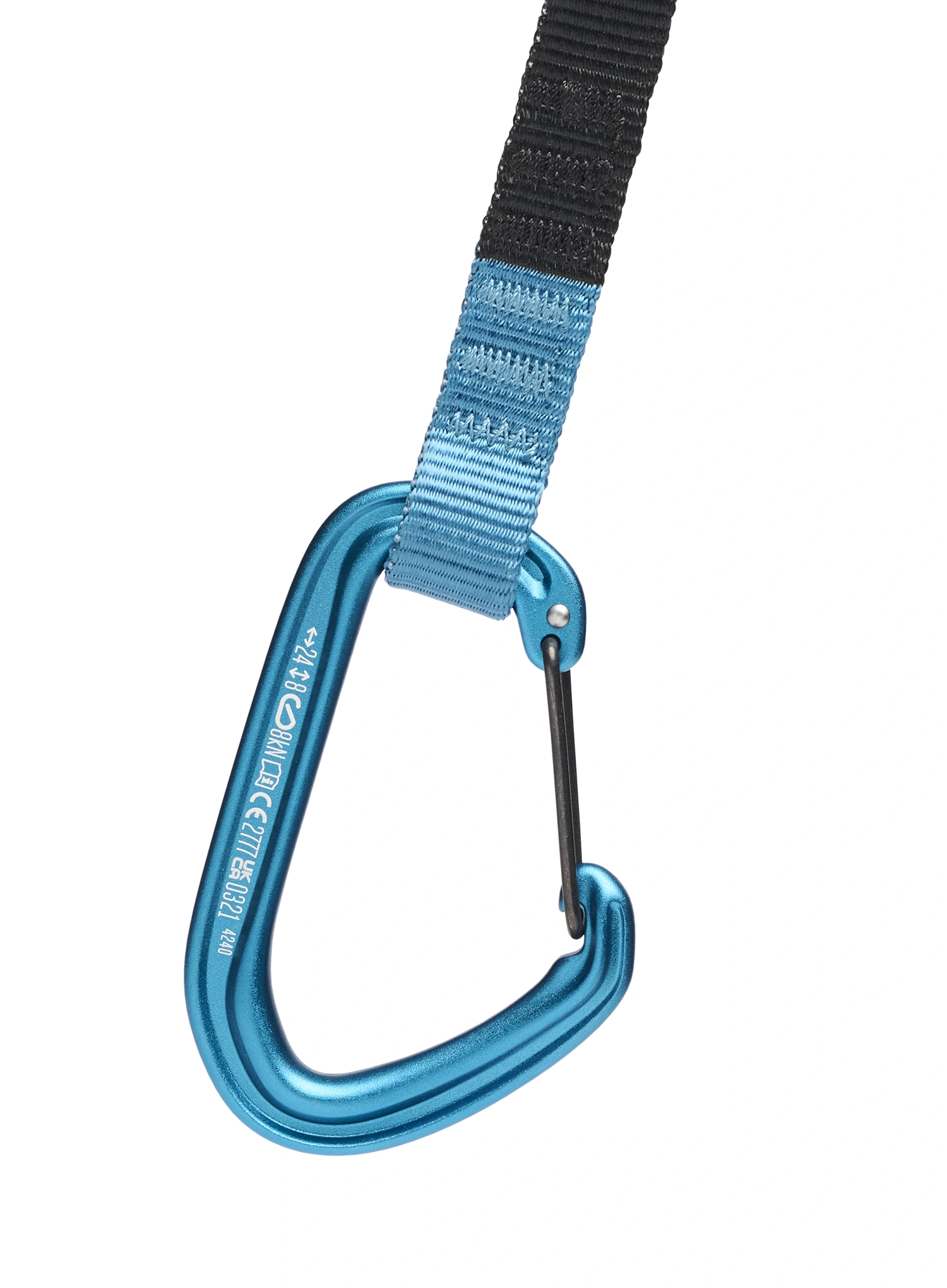 Express-Set Black Diamond HotWire Quickdraw 12cm - desert sky