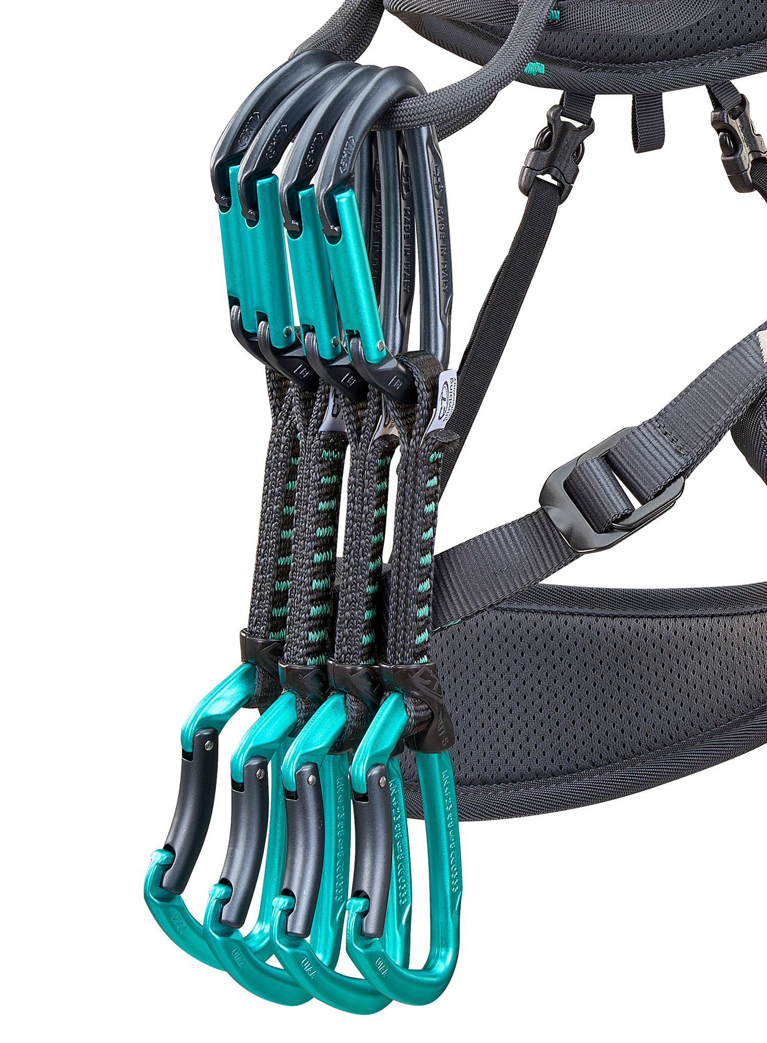 Express-Set Climbing Technology/SKYLOTEC Lime B Set DY 12 cm - anthracite/blue marine