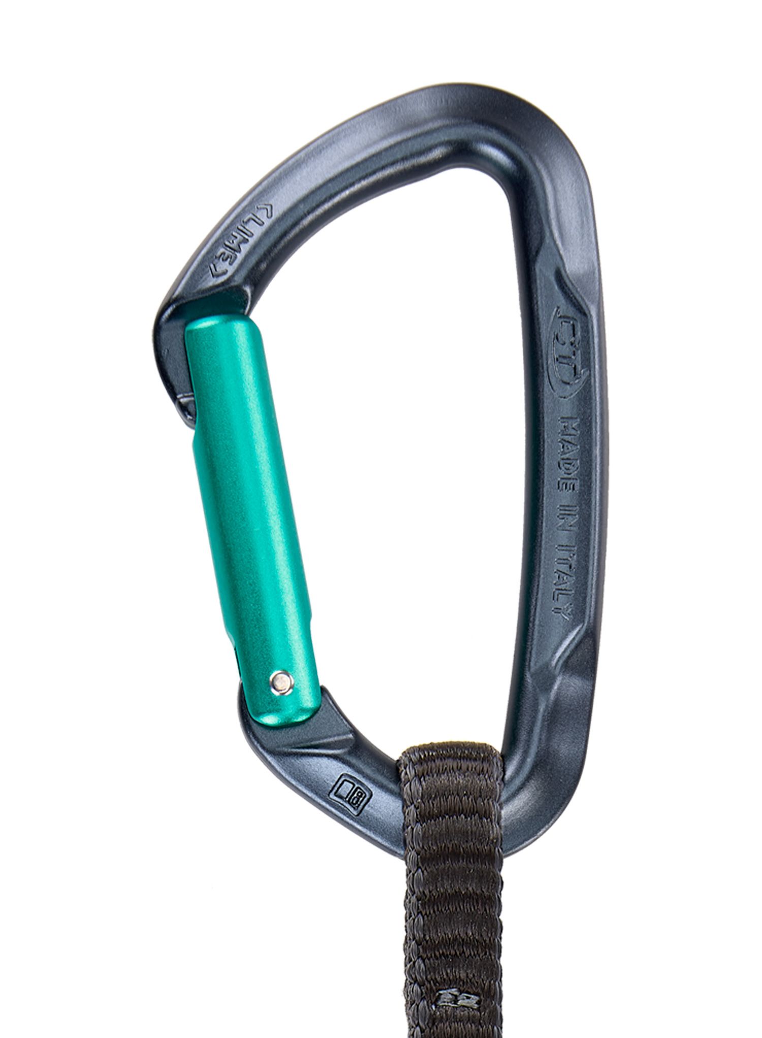 Express-Set Climbing Technology/SKYLOTEC Lime B Set DY 22 cm - anthracite/blue marine
