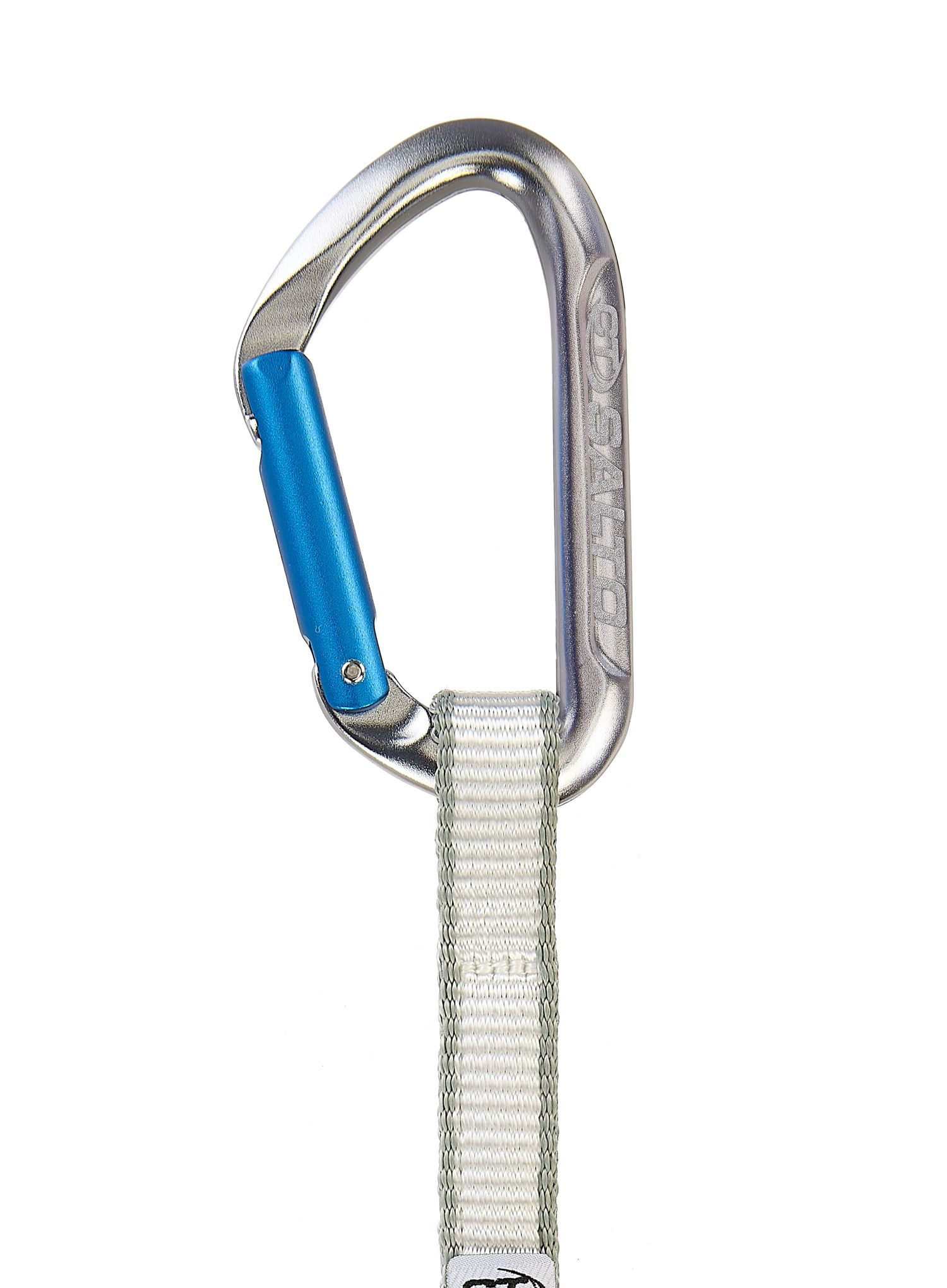 Express-Set Climbing Technology/SKYLOTEC Salto Set NY 17 cm - titanium/electricblue