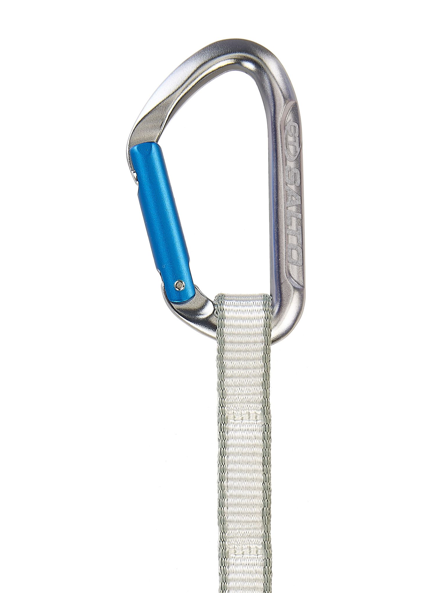 Express-Set Climbing Technology/SKYLOTEC Salto Set NY 22 cm - titanium/electricblue