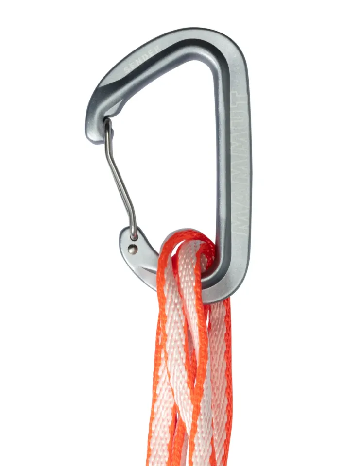 Express-Set Mammut Sender Wire 60 cm Quickdraw  - light grey/gold