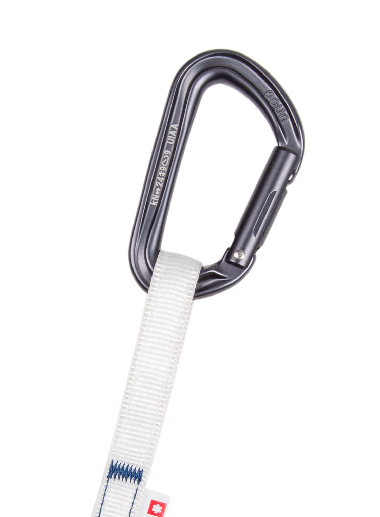Express-Set Ocun Hawk QD Combi Bio-Dyn-Ring 15 mm 15 cm - blue