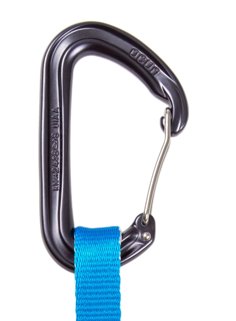 Express-Set Ocun Hawk QD Wire Eco-Pes 16 mm 15 cm - blue